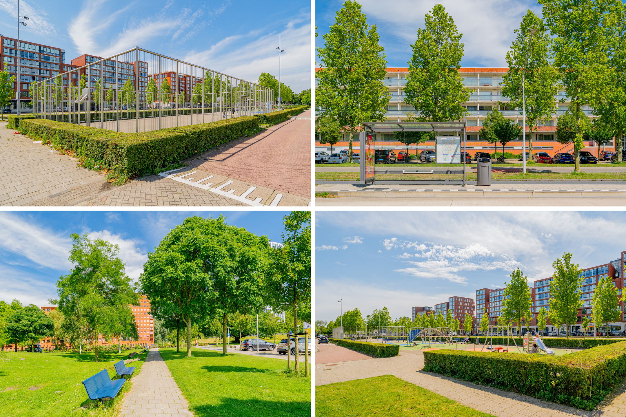 Spacious 3-room apartment near Sloterplas with balcony and storage — 39
