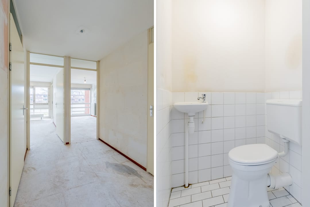 Spacious 3-room apartment near Sloterplas with balcony and storage — 28