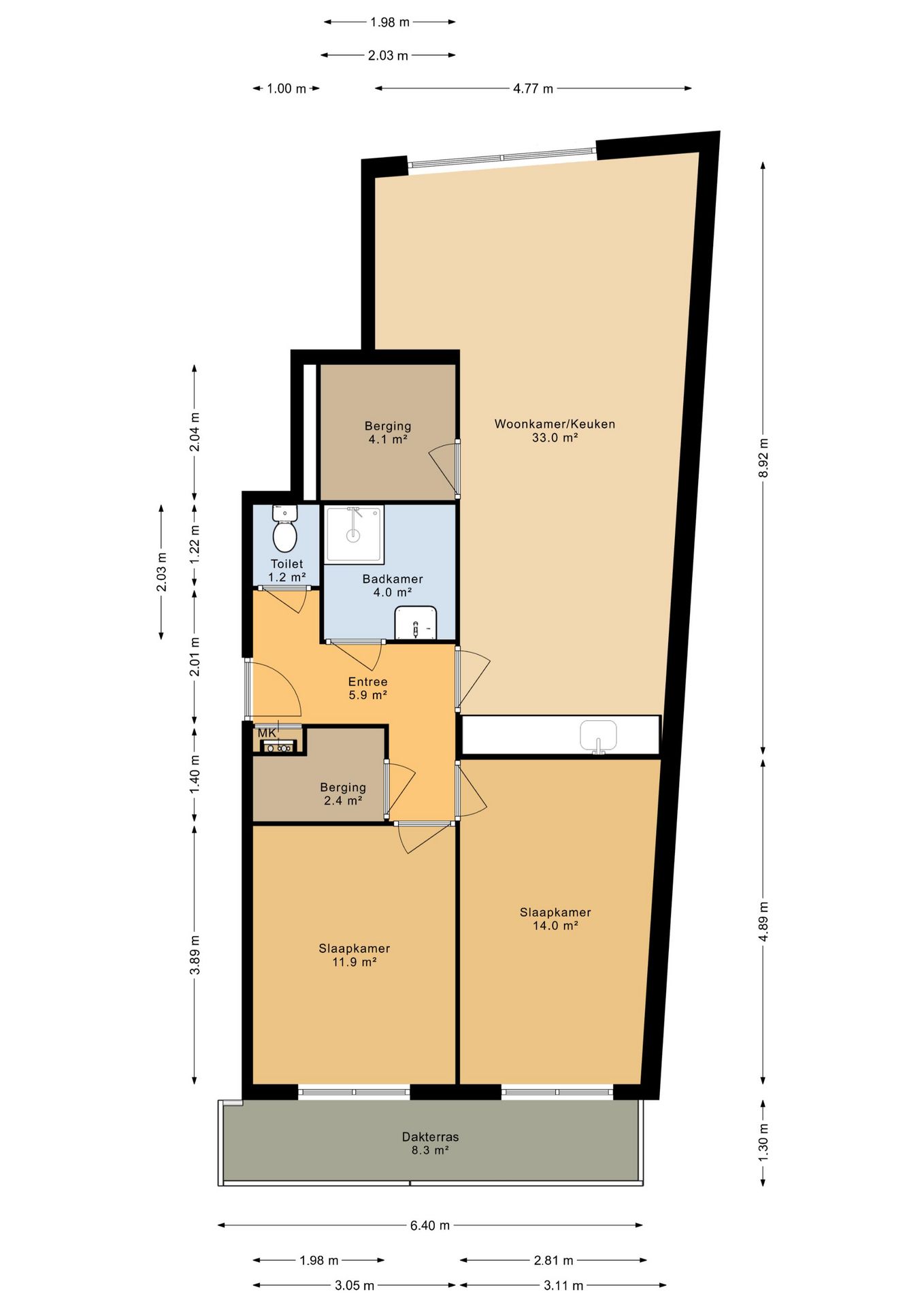 Foto 10 van Acht in de Stad (Bouwnr. 5)