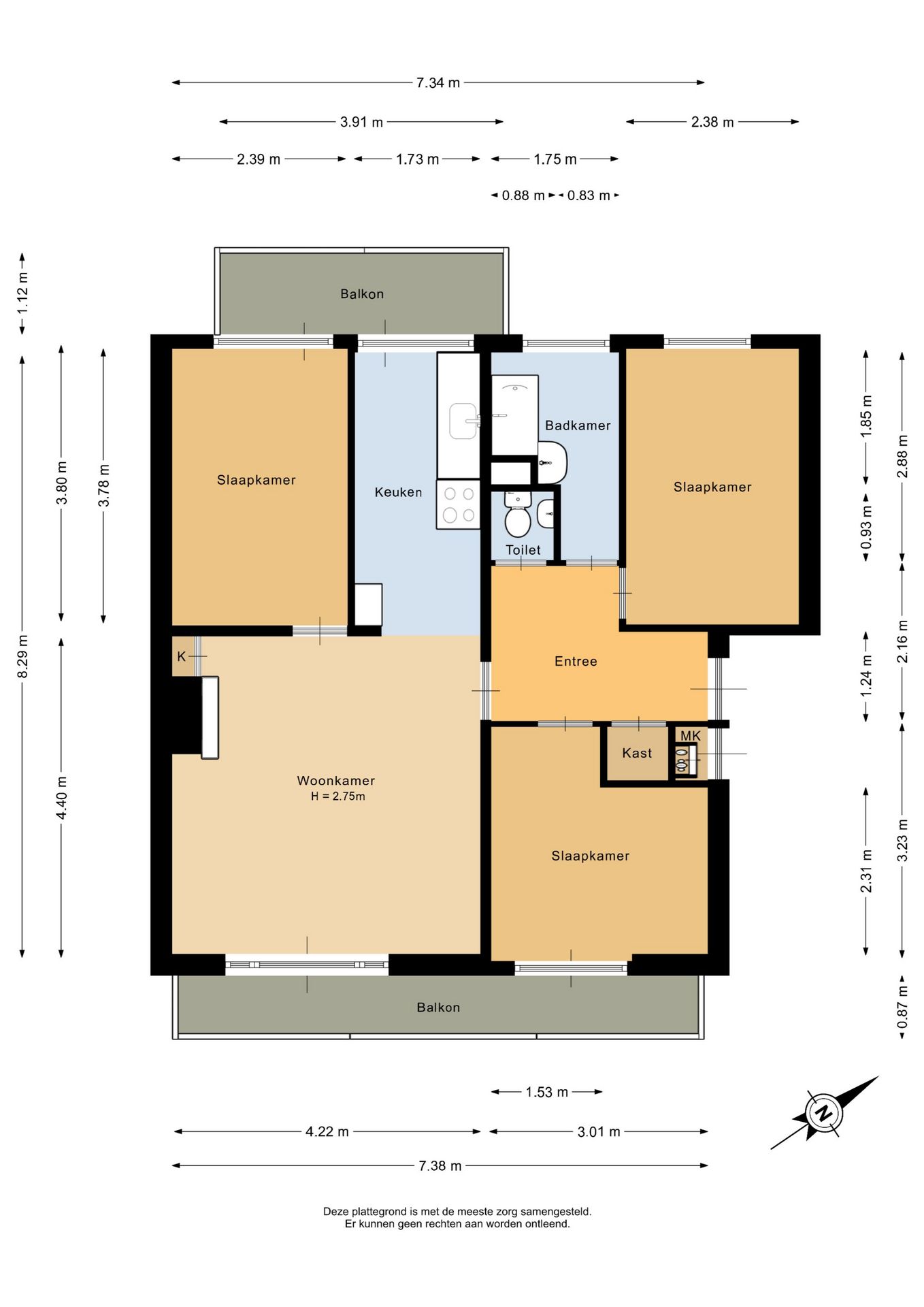 Foto 44 van Mendelssohnplein 4-D