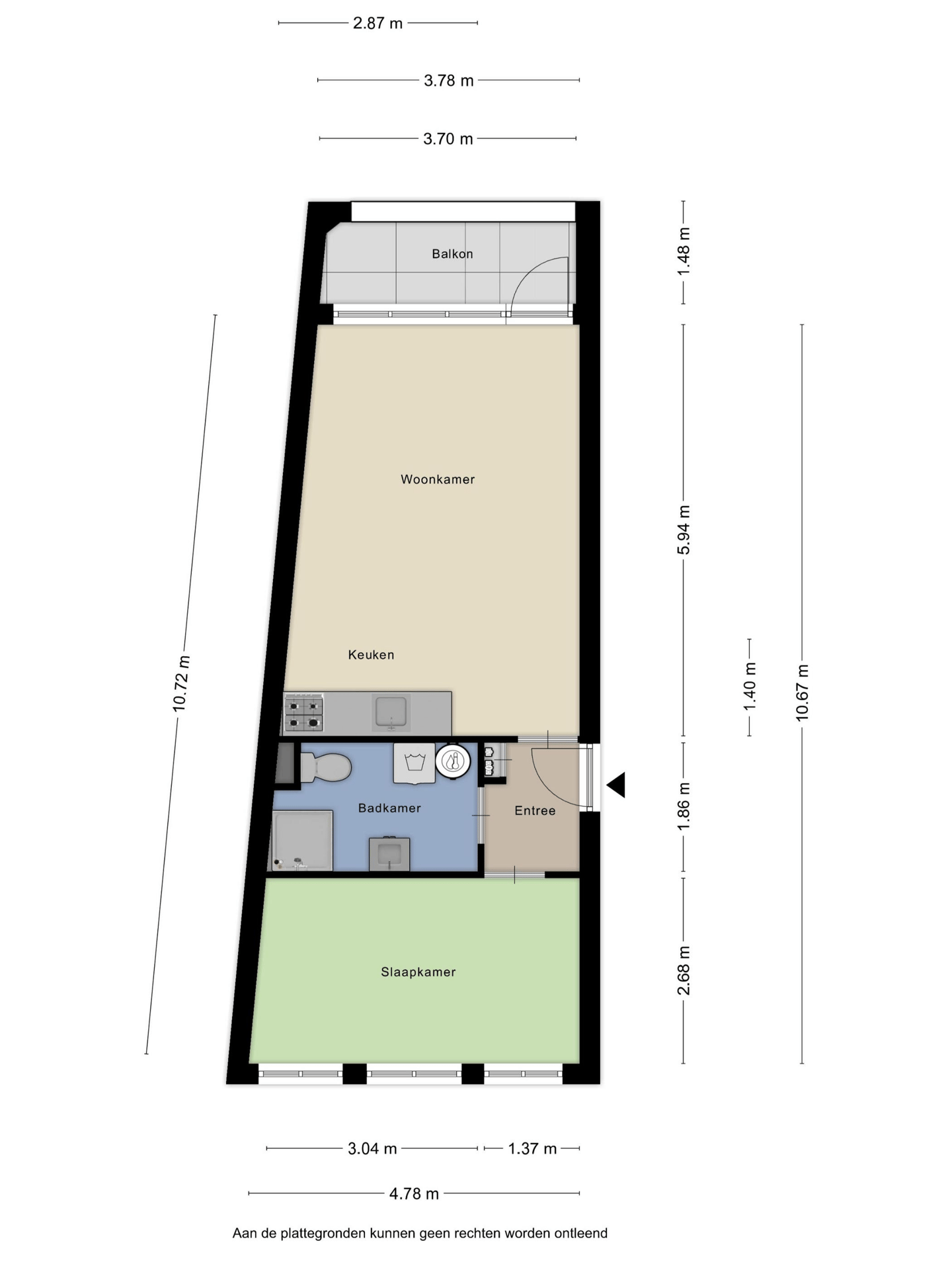 Elevator apartment near Geleen center with southwest-facing balcony — 19