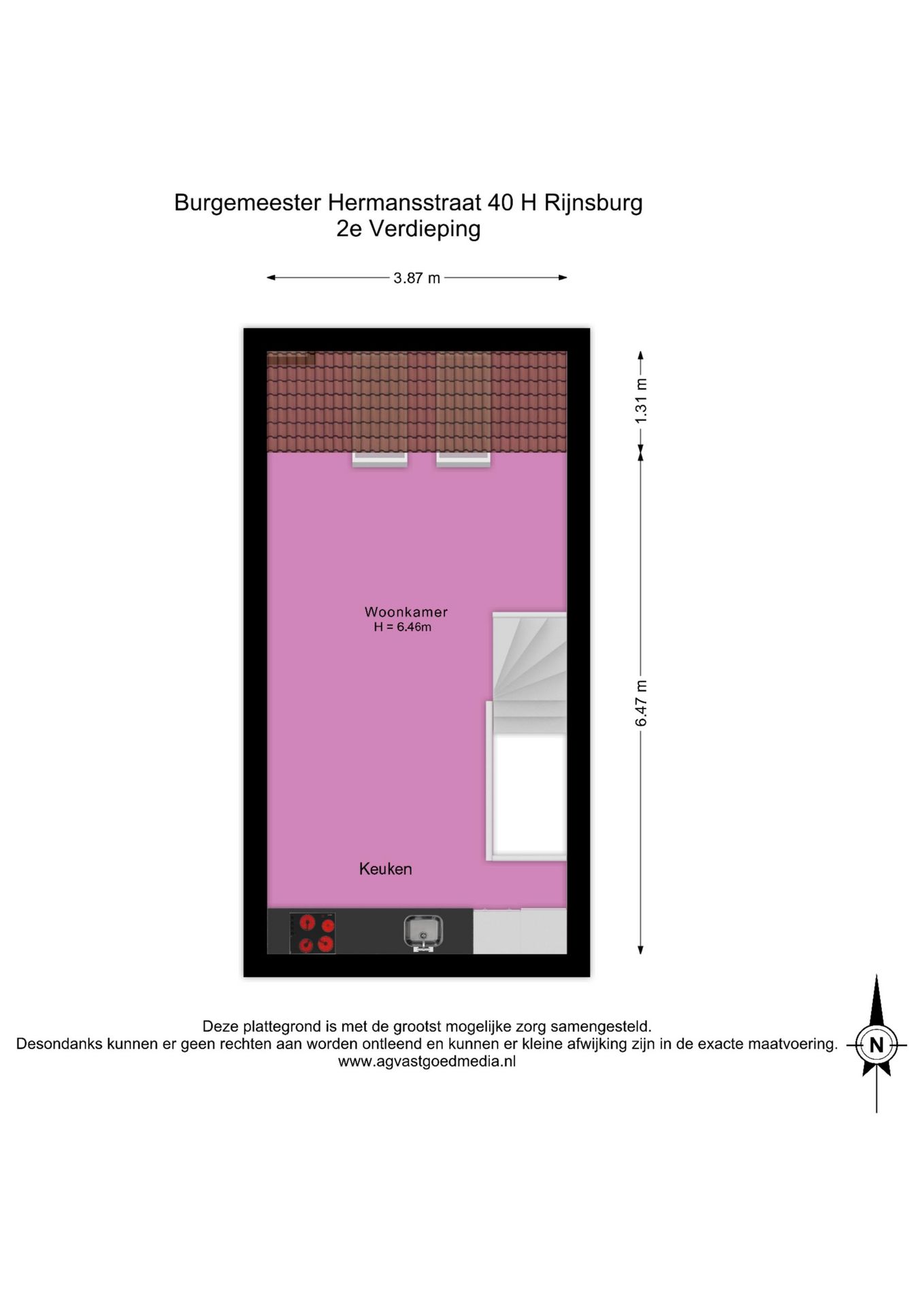 Foto 21 van Burgemeester Hermansstraat 40-H