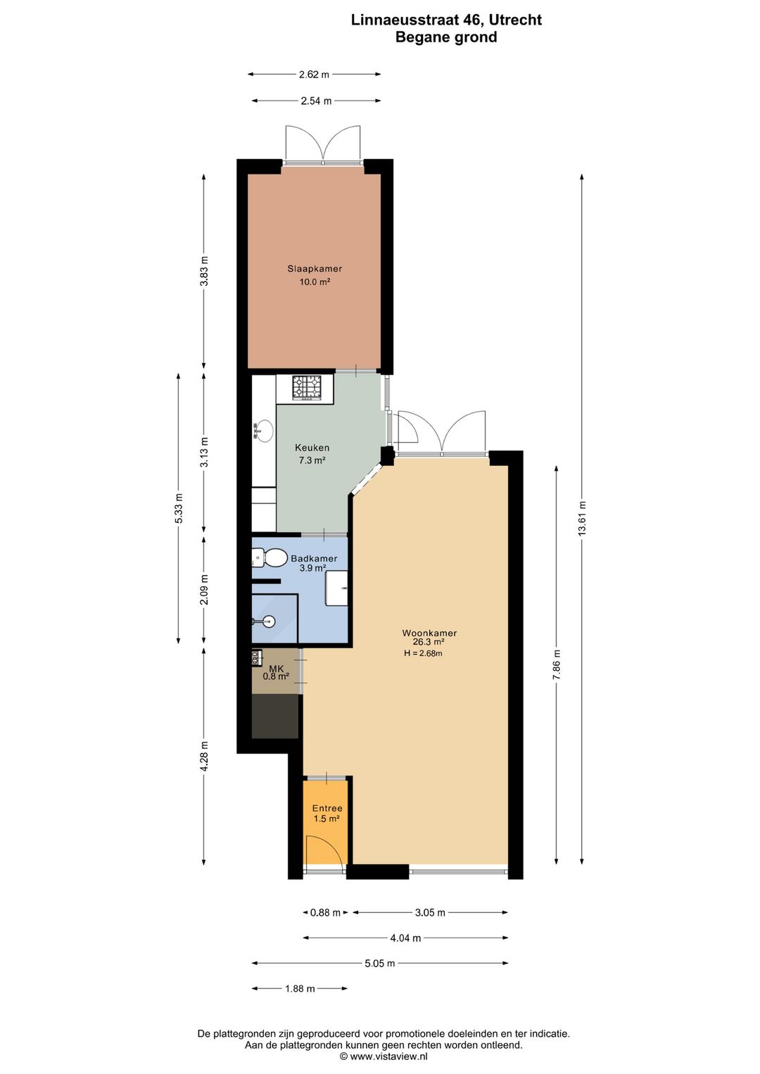 Energy-efficient ground floor apartment with front and back garden in Utrecht Zuilen — 31