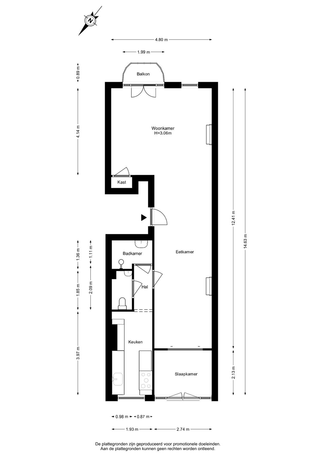 Foto 13 van Prins Hendrikkade 150-A01