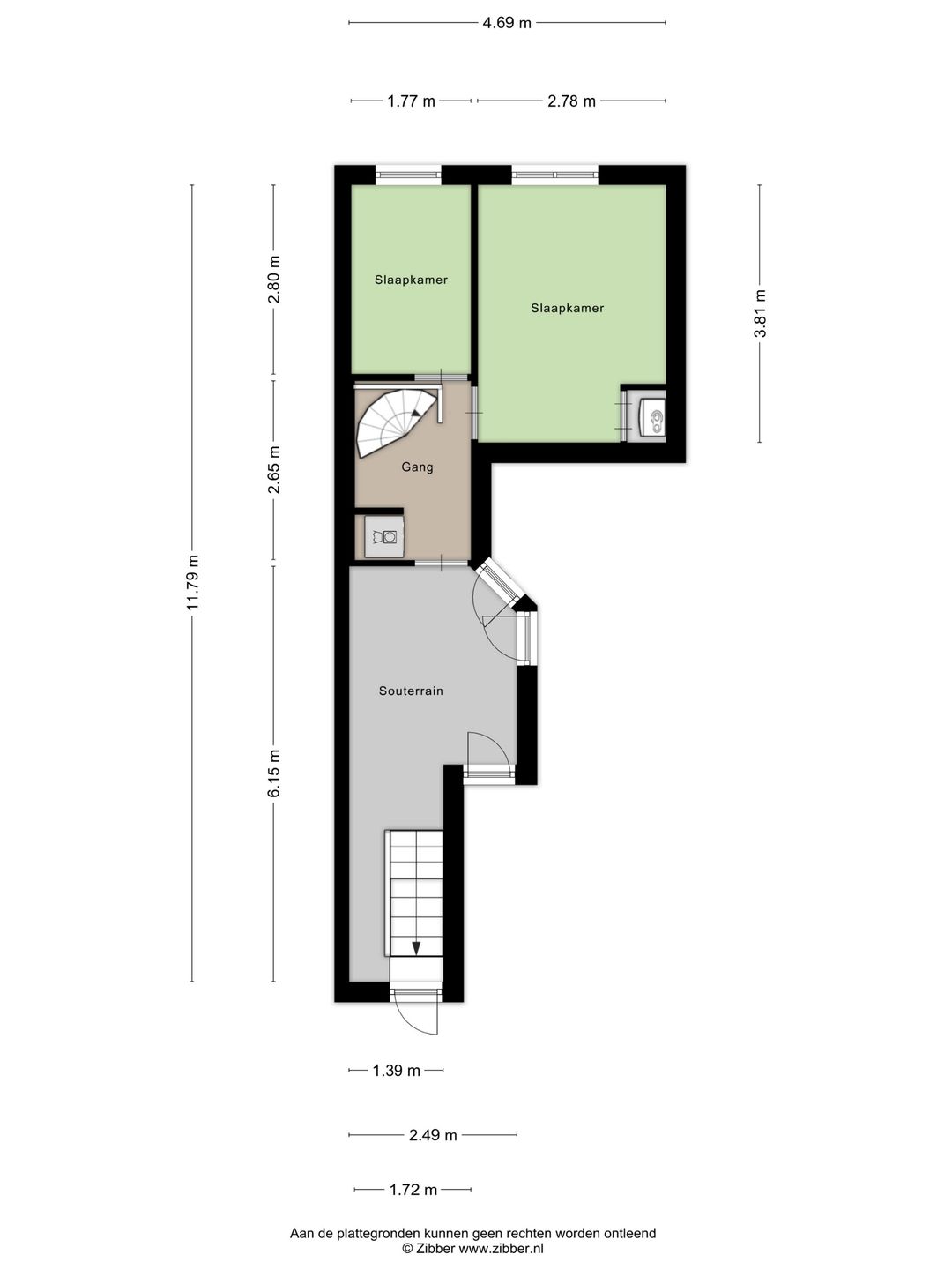 Ground floor apartment with deep garden in popular 1930s neighborhood — 41