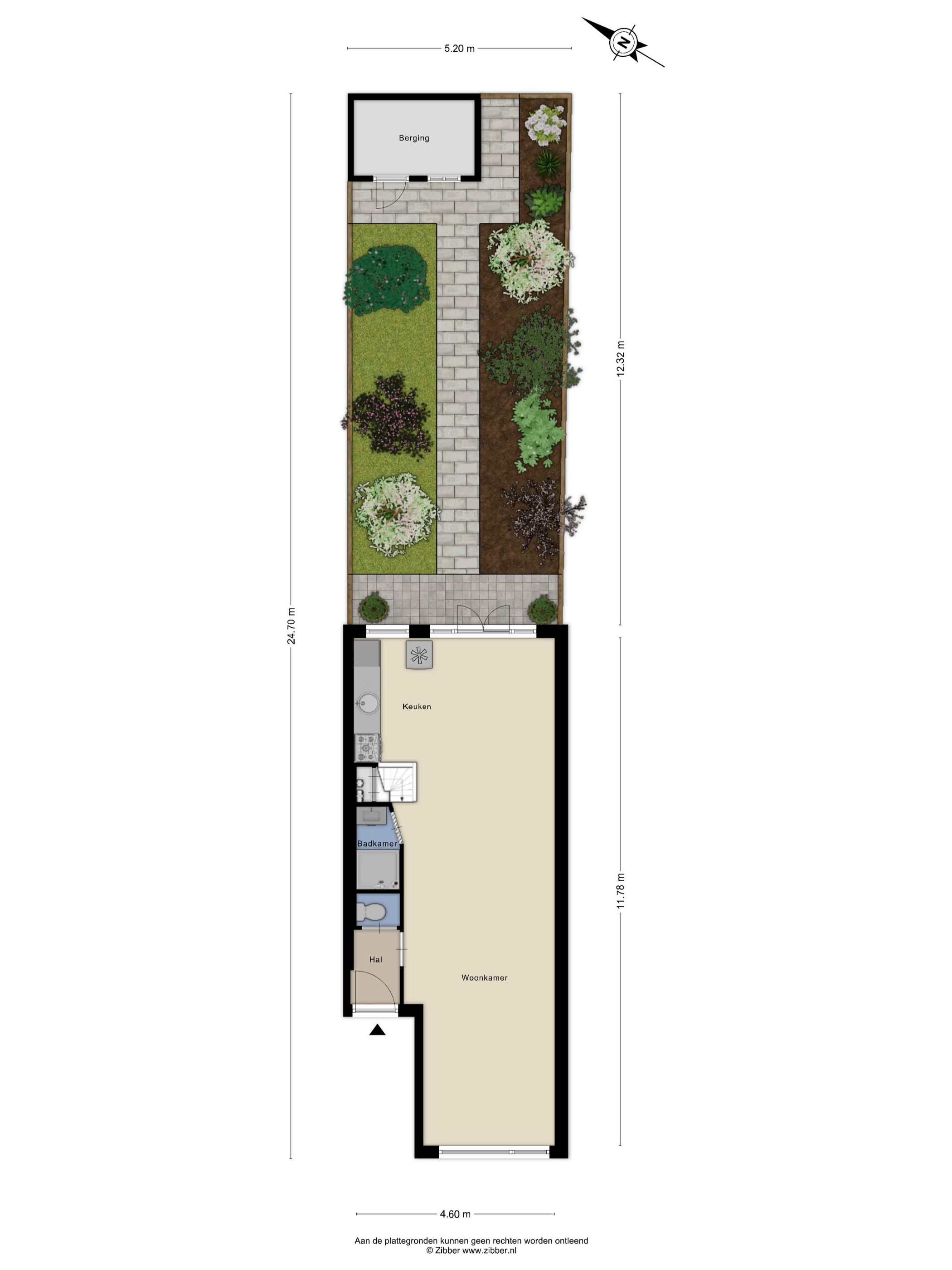 Ground floor apartment with deep garden in popular 1930s neighborhood — 39