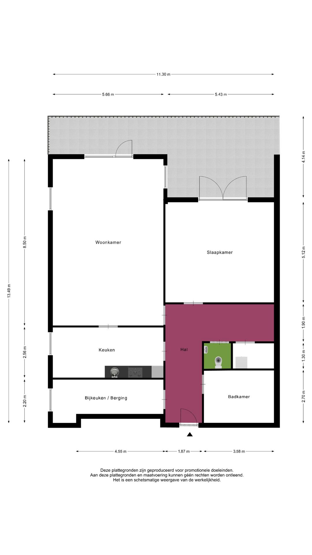 Foto 7 van Graafschapsstraat 2-A