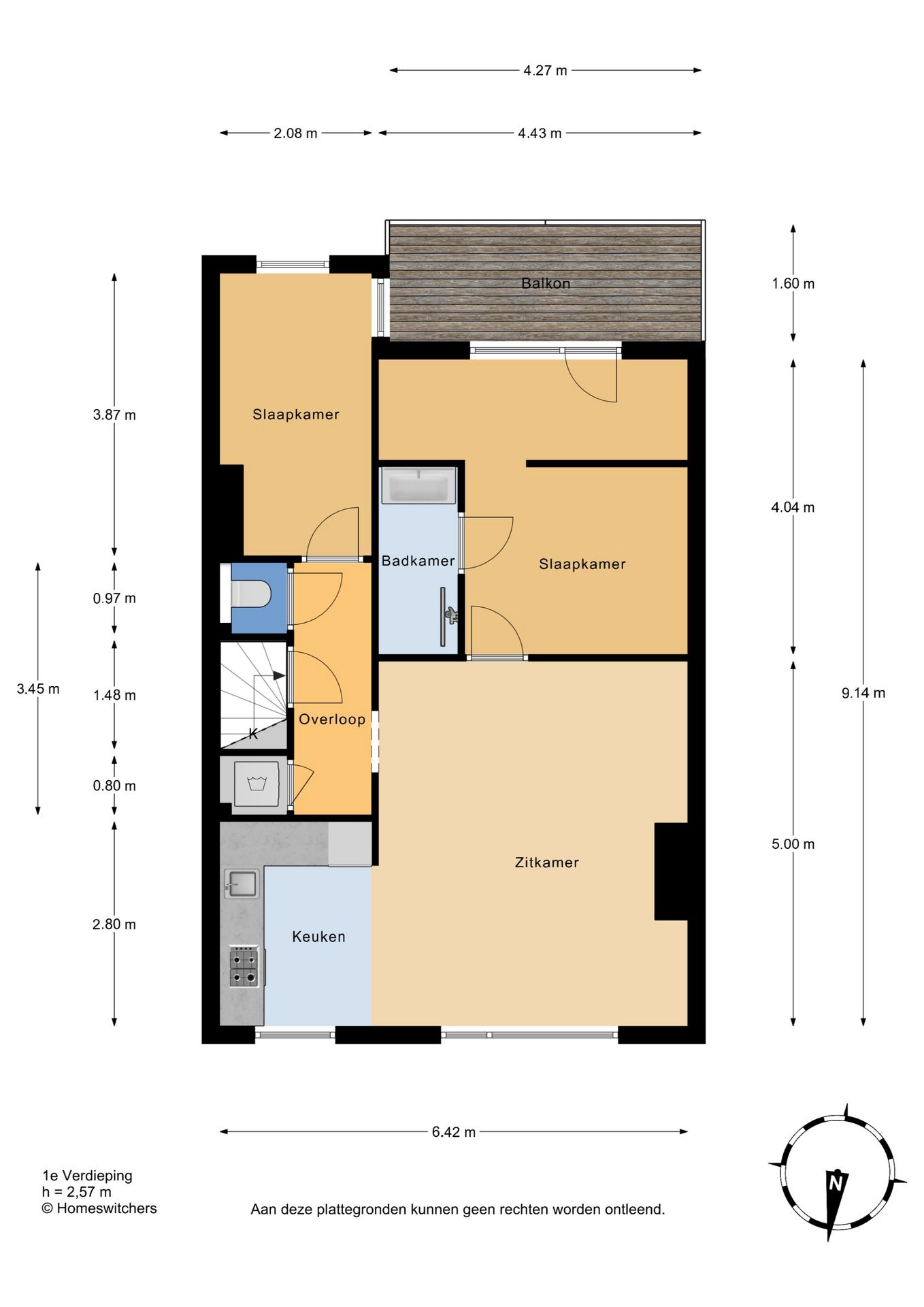 Charming 1925 Upper-Storey Apartment with Balcony near Loosduinen — 25