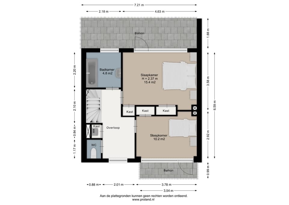 Spacious Family Home with Eight Bedrooms and Multiple Balconies — 37