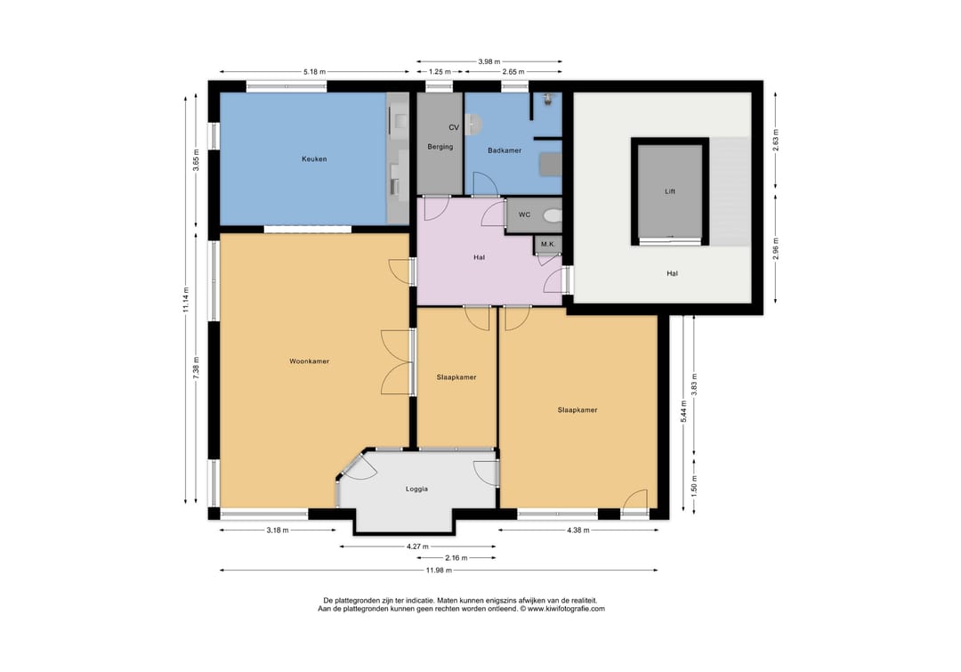 Spacious apartment with park views in Wouw — 31