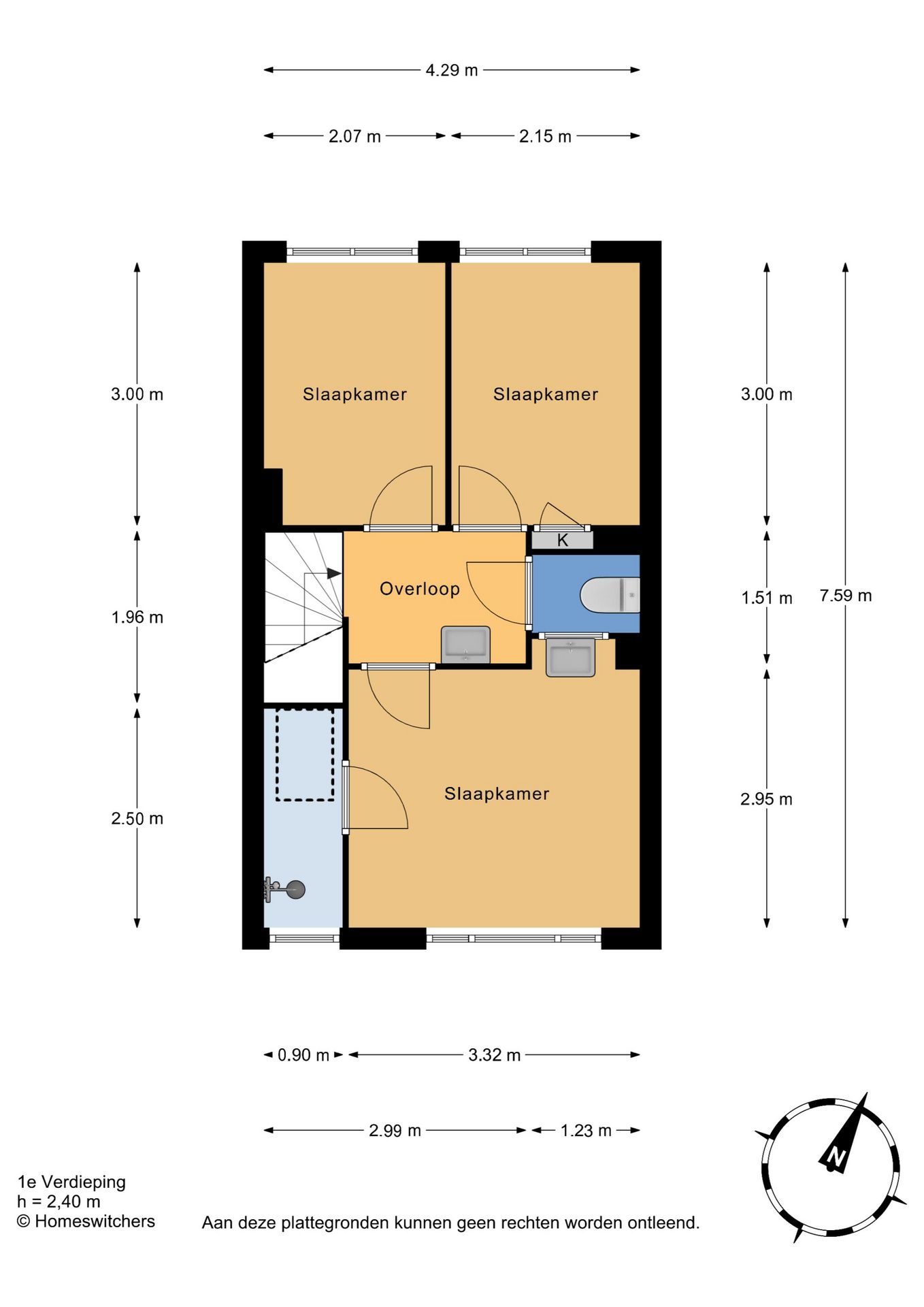 Charming 5-room townhouse in green Delft Westerkwartier neighborhood — 29