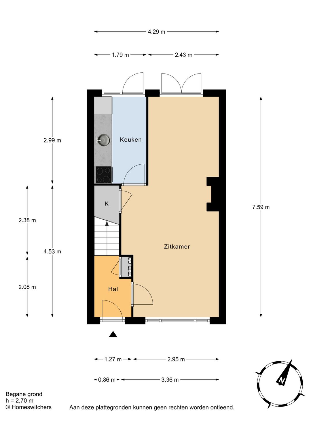 Charming 5-room townhouse in green Delft Westerkwartier neighborhood — 28