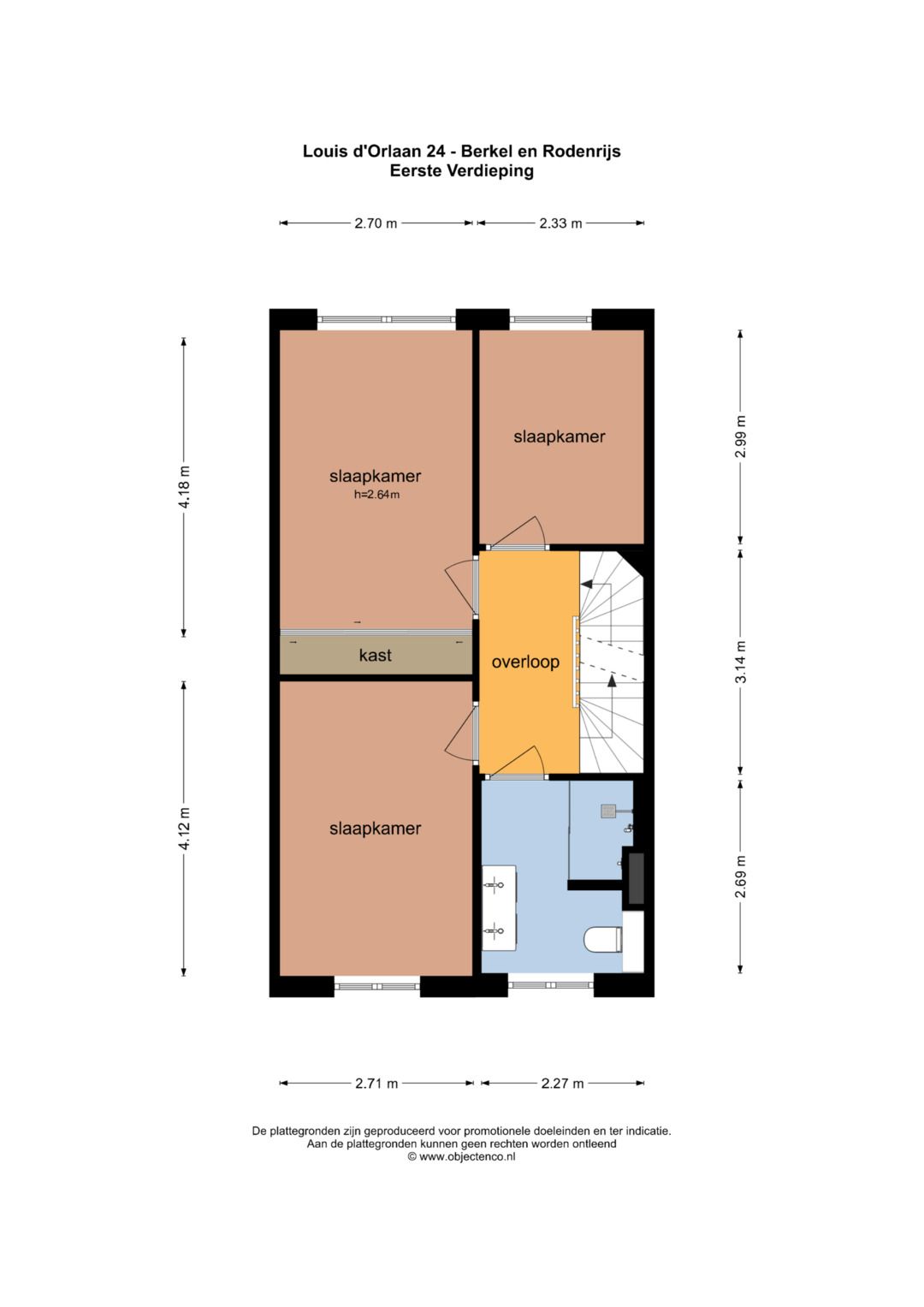 Trendy Finished Terraced House with 4 Bedrooms in Berkel en Rodenrijs — 65