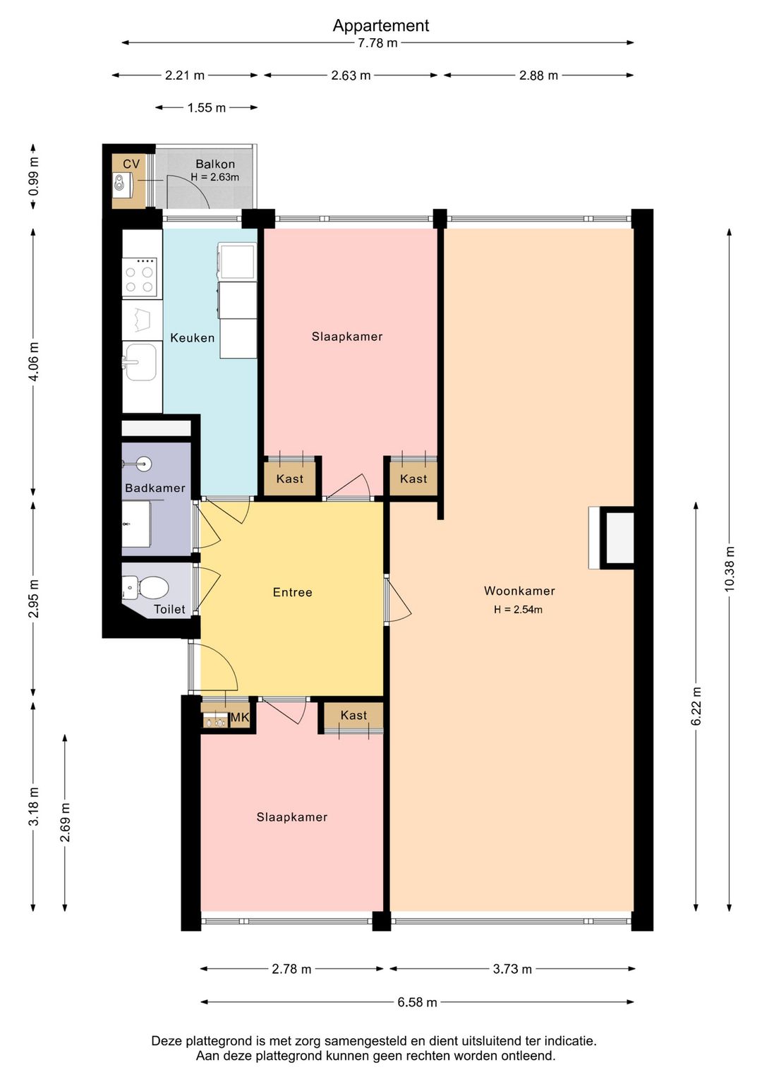 Spacious and Move-in Ready Three-Room Apartment in Green Surroundings — 47