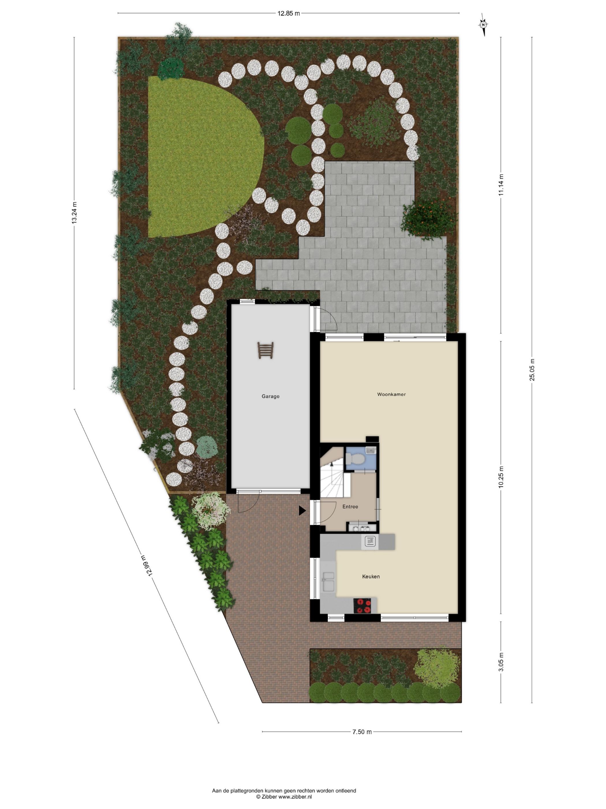Spacious Semi-Detached Home with Garage, Two Dormers and Large Southwest-Facing Garden — 48
