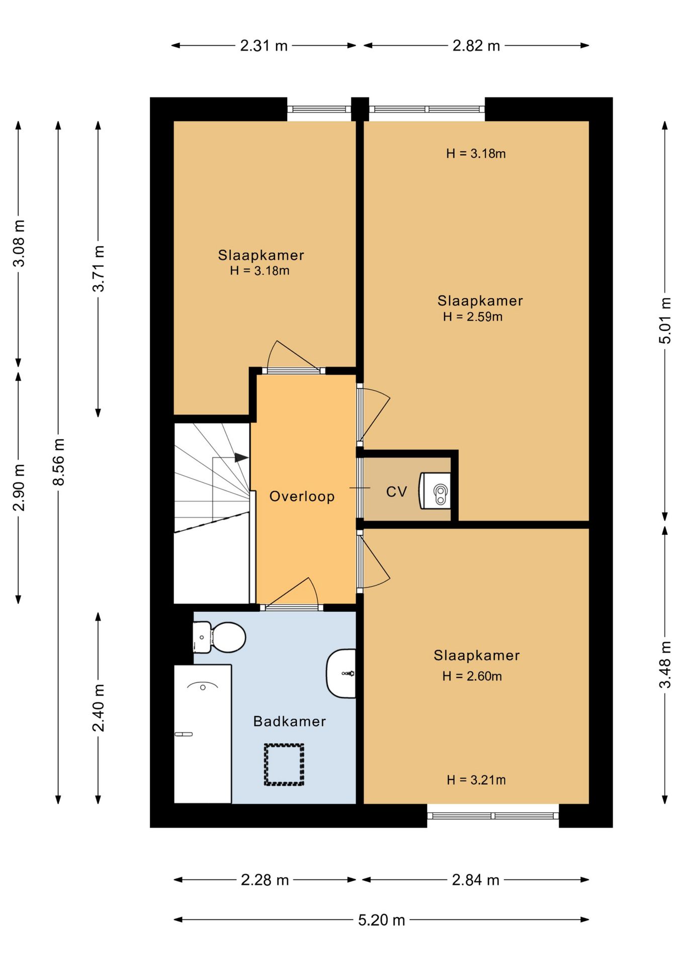Sunny Maisonette with Roof Terrace and Garage near Veldhoven City Center — 39