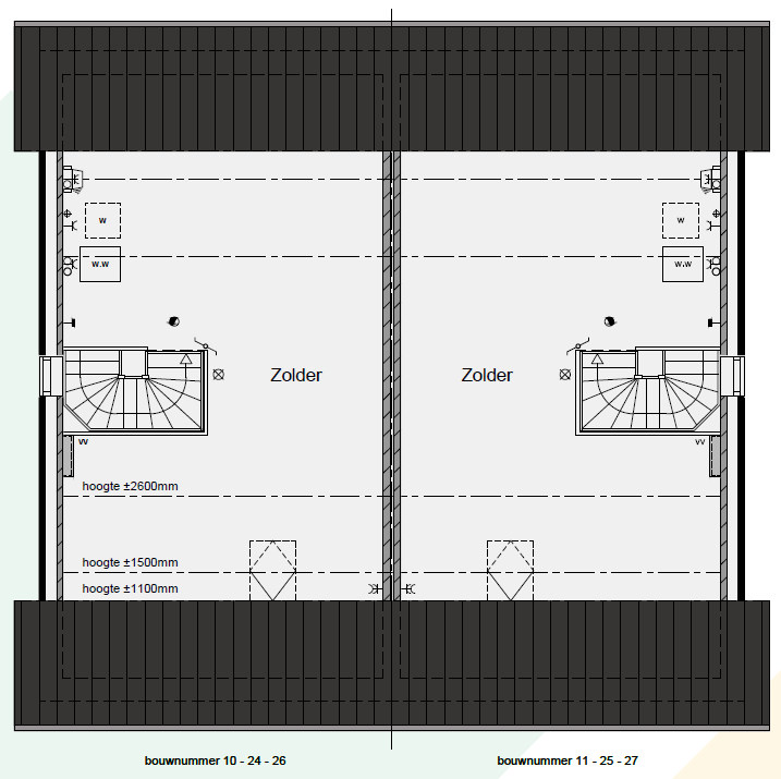 Photo 4 of Twee-onder-een-kapwoning (Bouwnr. 11)