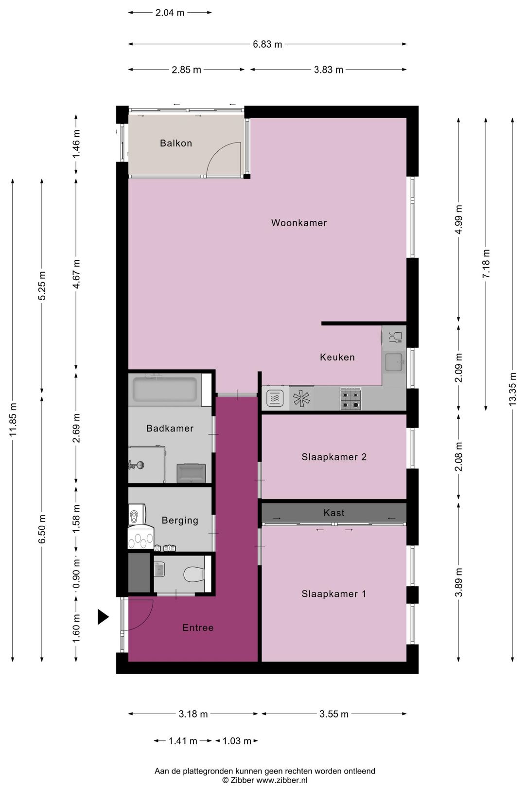 Spacious corner apartment with balcony and parking in Asten centre — 32