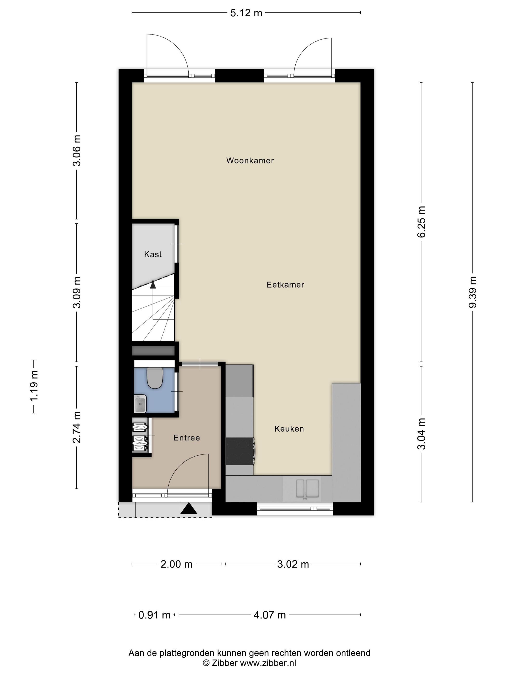 Recently modernized family home with large roof terrace and west-facing garden in quiet neighborhood — 30
