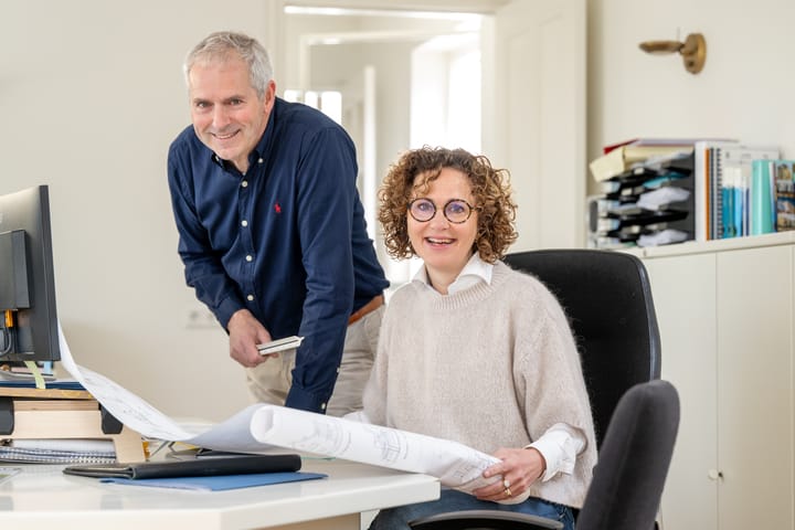 Een promotiefoto voor op kantoor