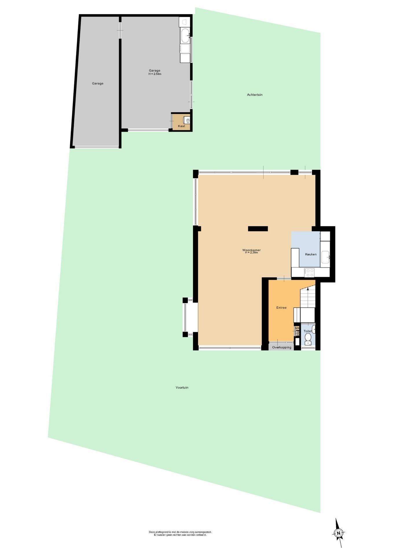 Extended semi-detached house with double garage and rooftop terrace in Reeuwijk-Dorp — 55