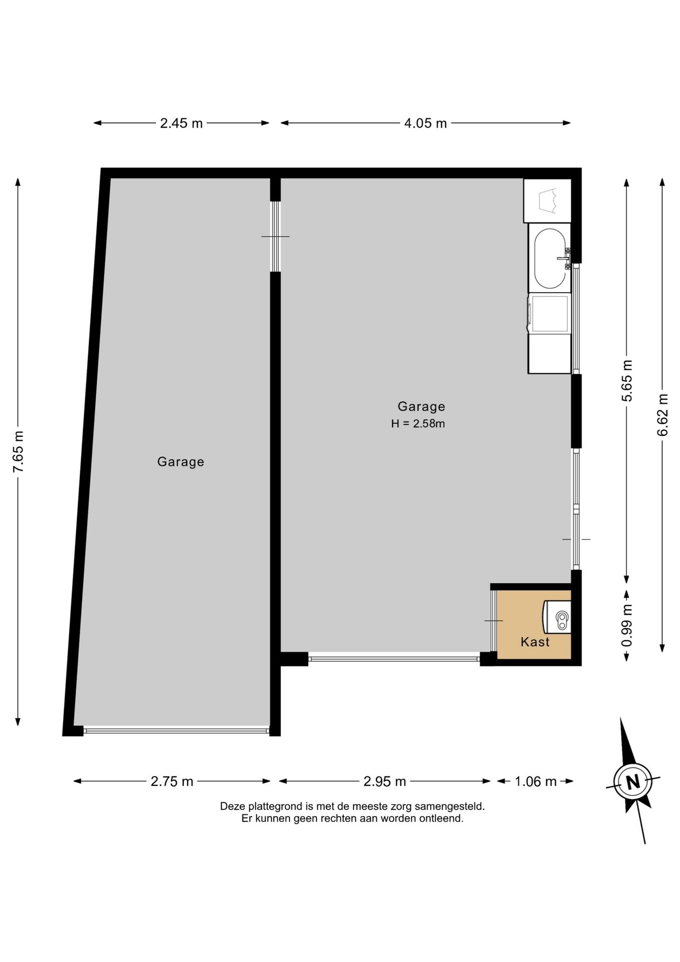 Extended semi-detached house with double garage and rooftop terrace in Reeuwijk-Dorp — 54