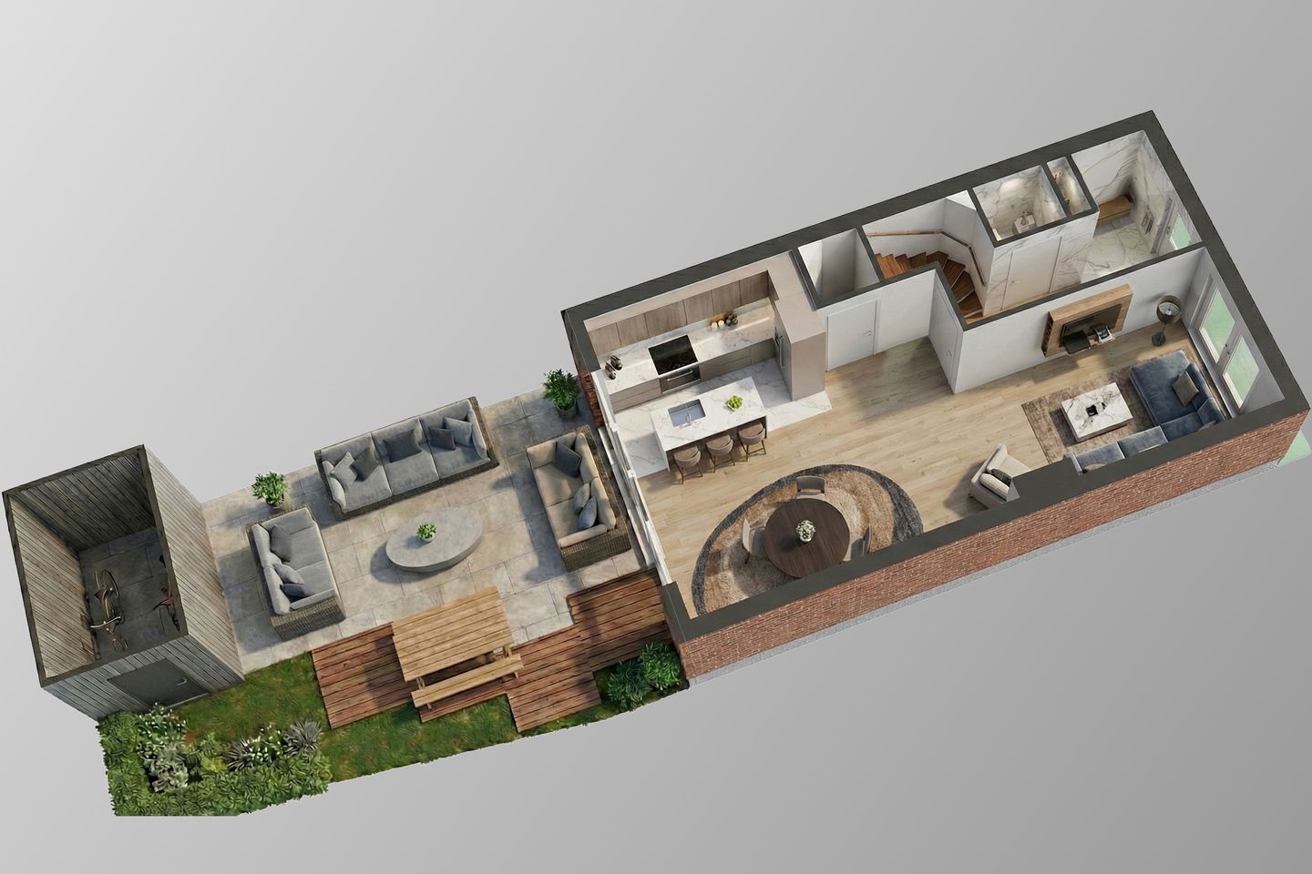 Stylish 4-story park house with A+++ energy label in Wilgenrijk — 50