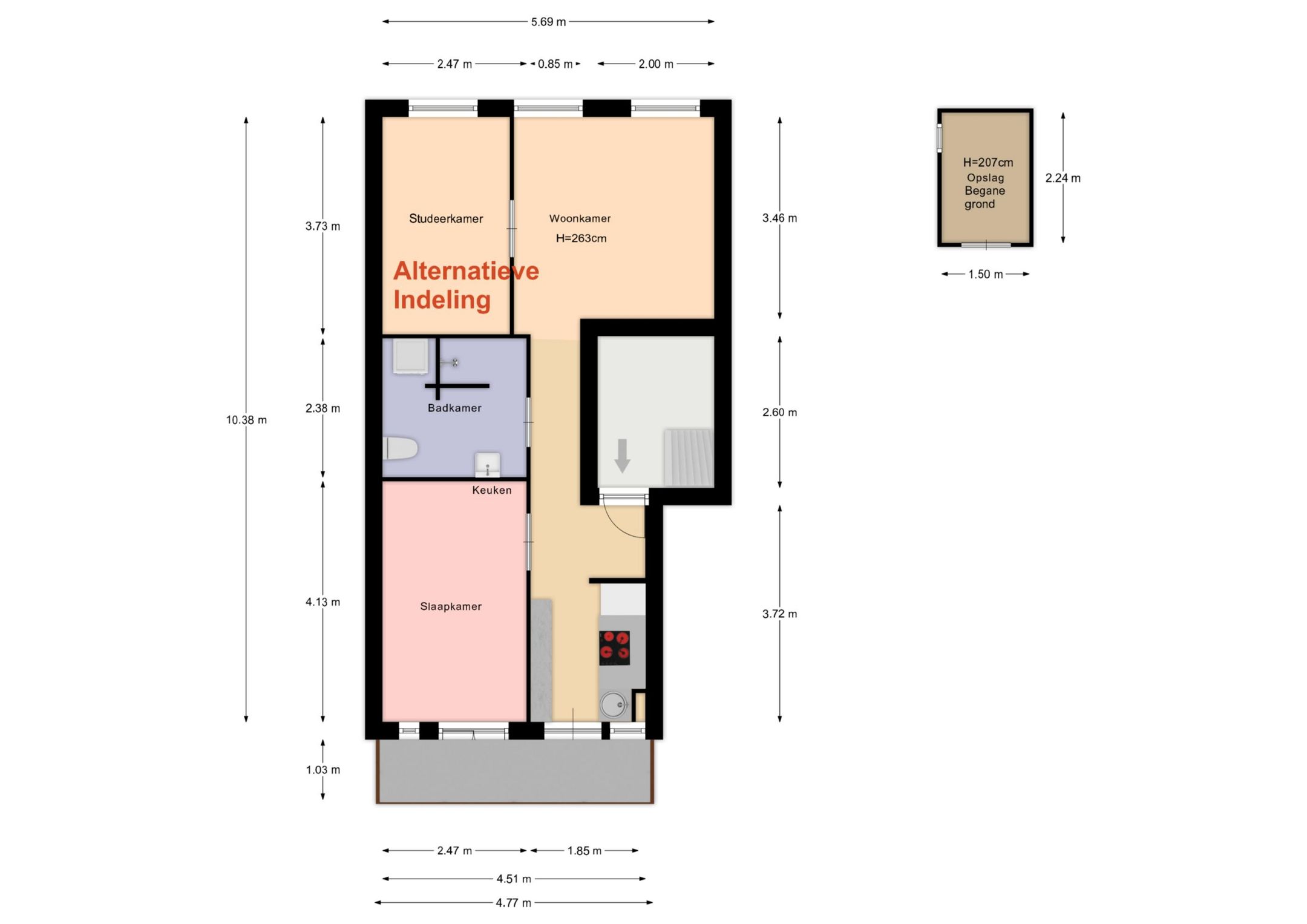 Foto 39 van Geuzenstraat 73-3