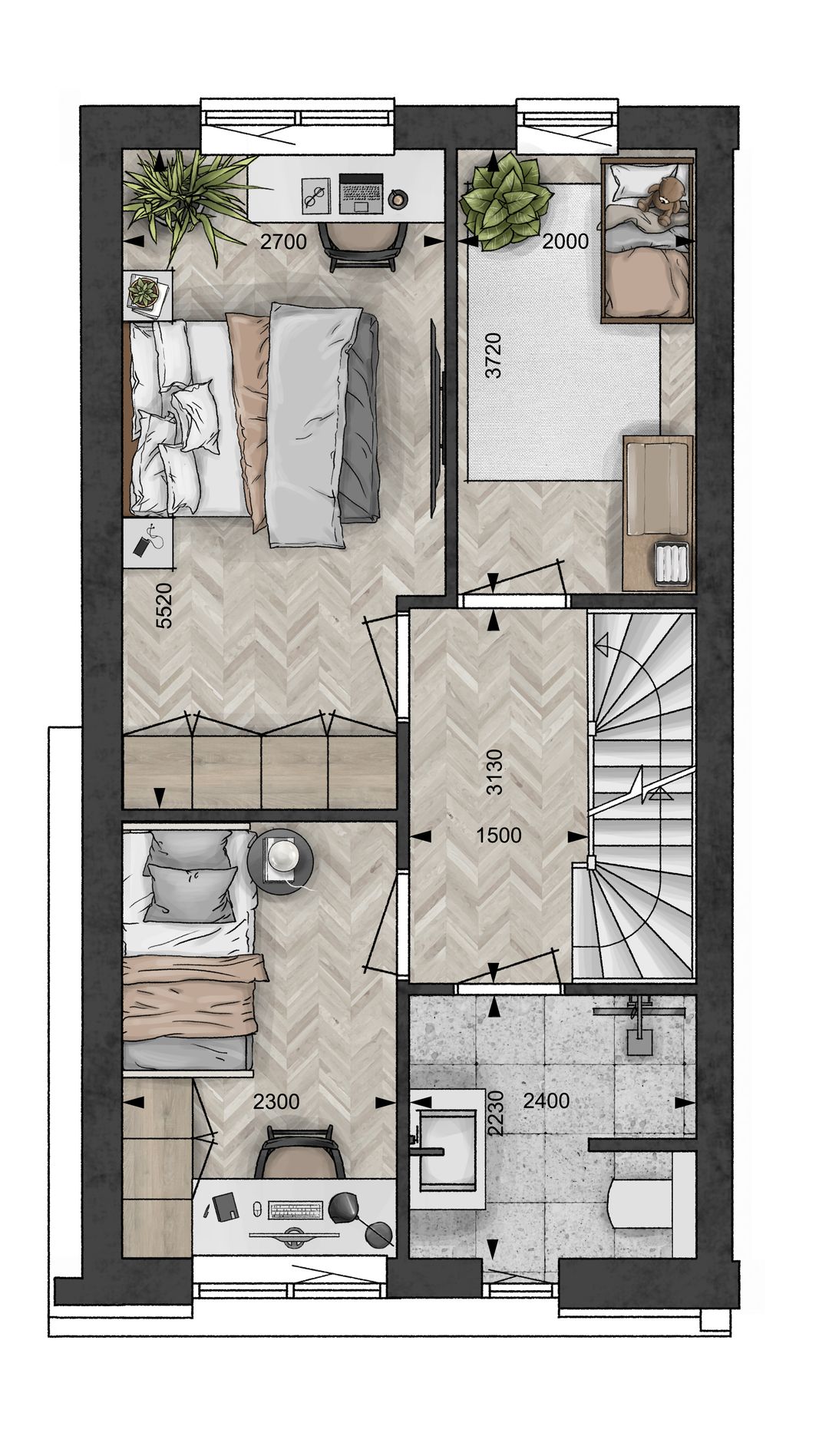 Foto 7 van Type Bos | hoekwoning bnr. 1