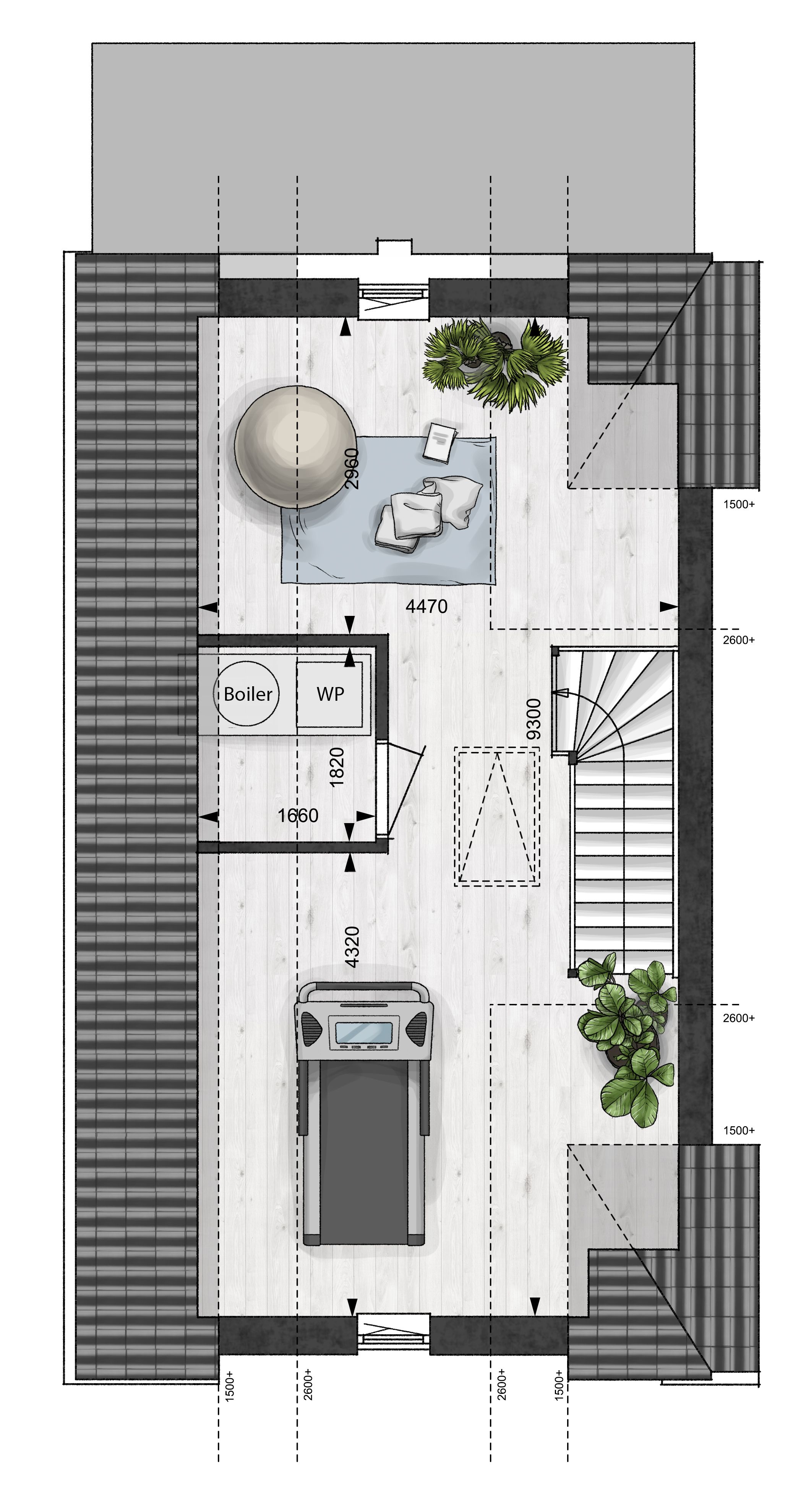 Foto 6 van Type Akker | levensloop hoekwoning bnr. 36
