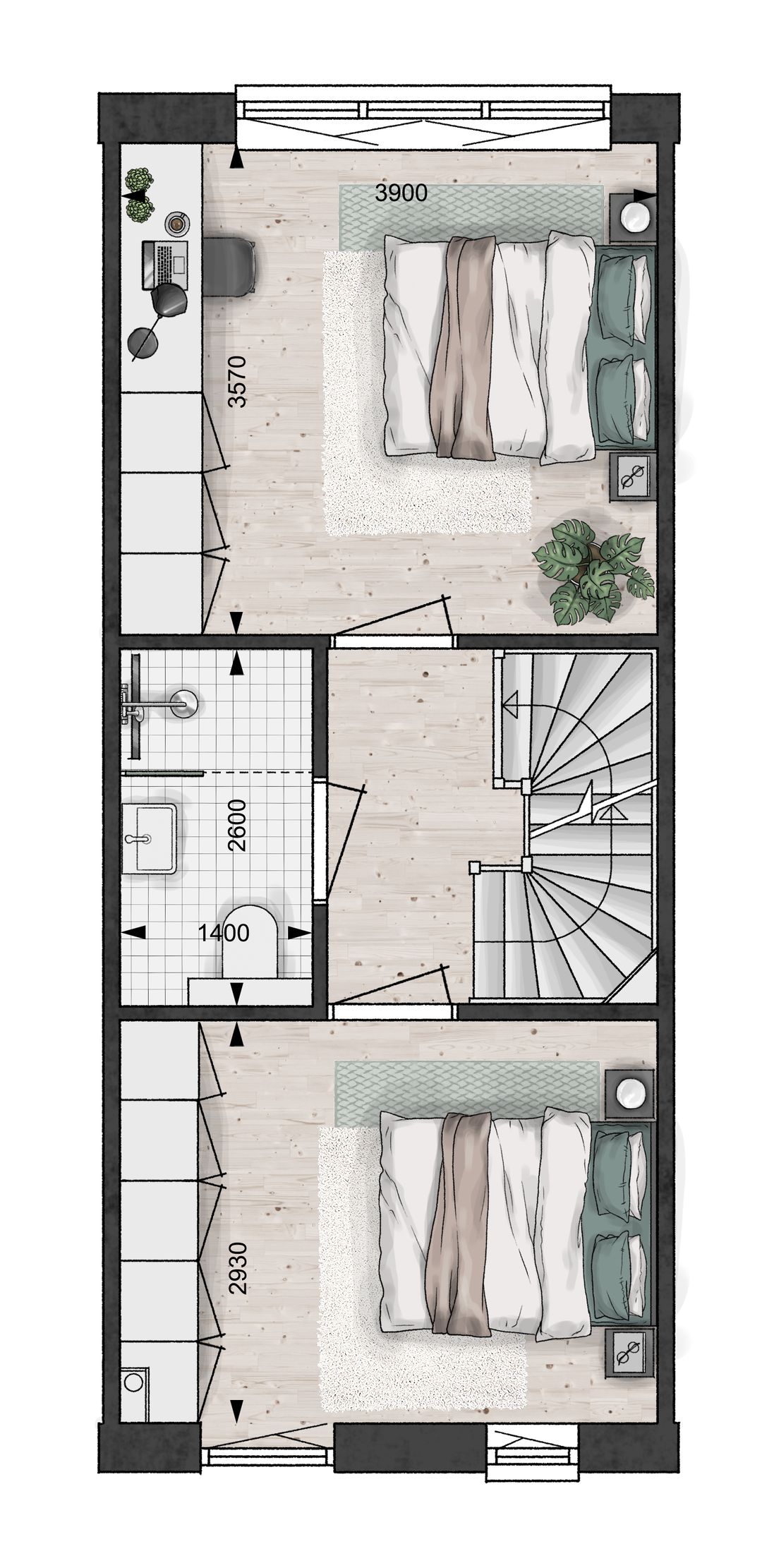 Foto 7 van Type Meekrap | starter rijwoning bnr. 2