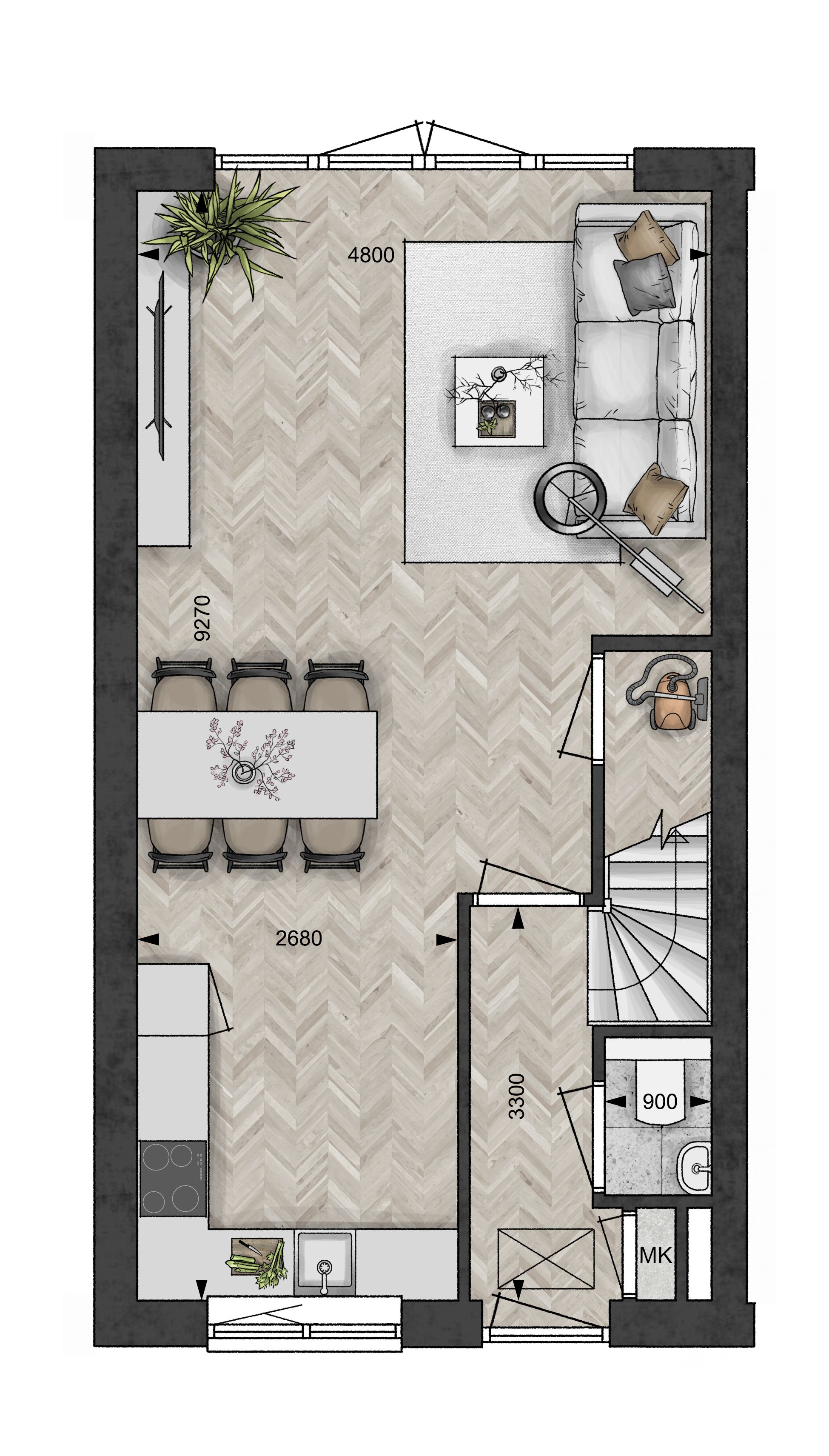 Foto 6 van Type Bos | hoekwoning bnr. 1