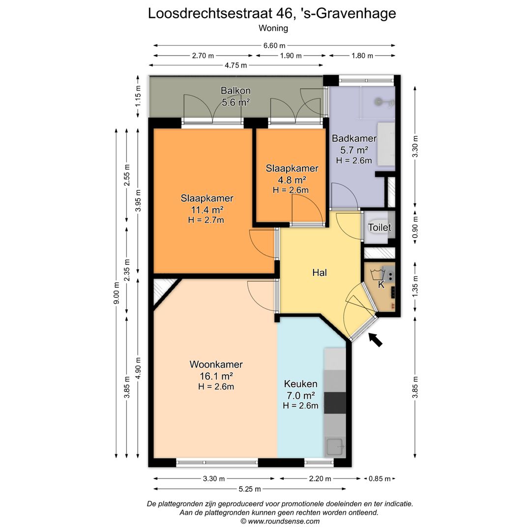 Foto 23 van Loosdrechtsestraat 46