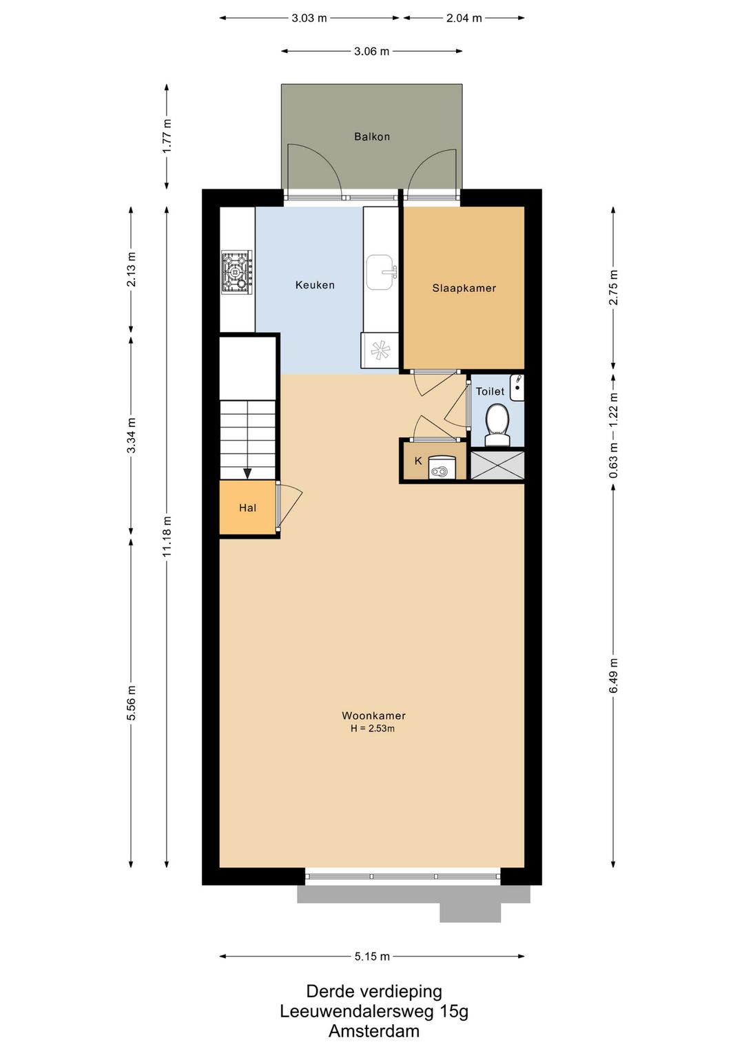 Foto 22 van Leeuwendalersweg 15-G