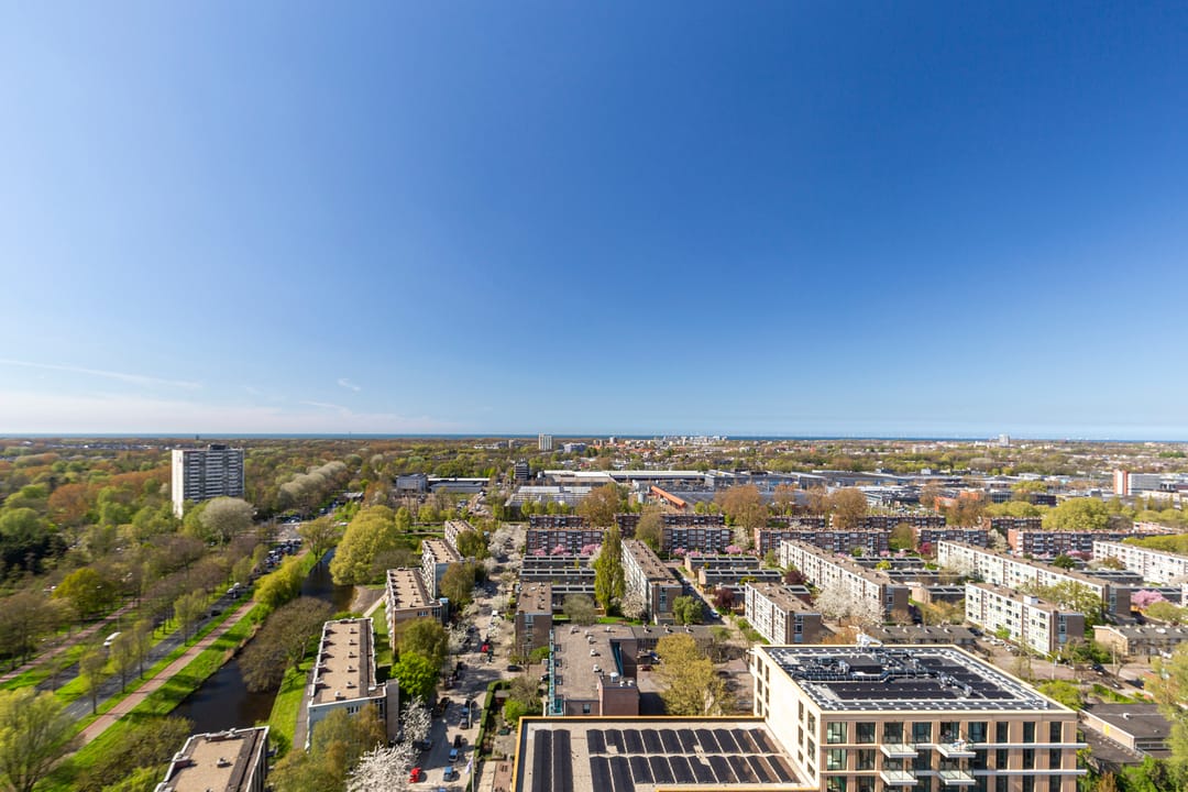 Panoramic 20th Floor Apartment with Sea, City and Dune Views — 13