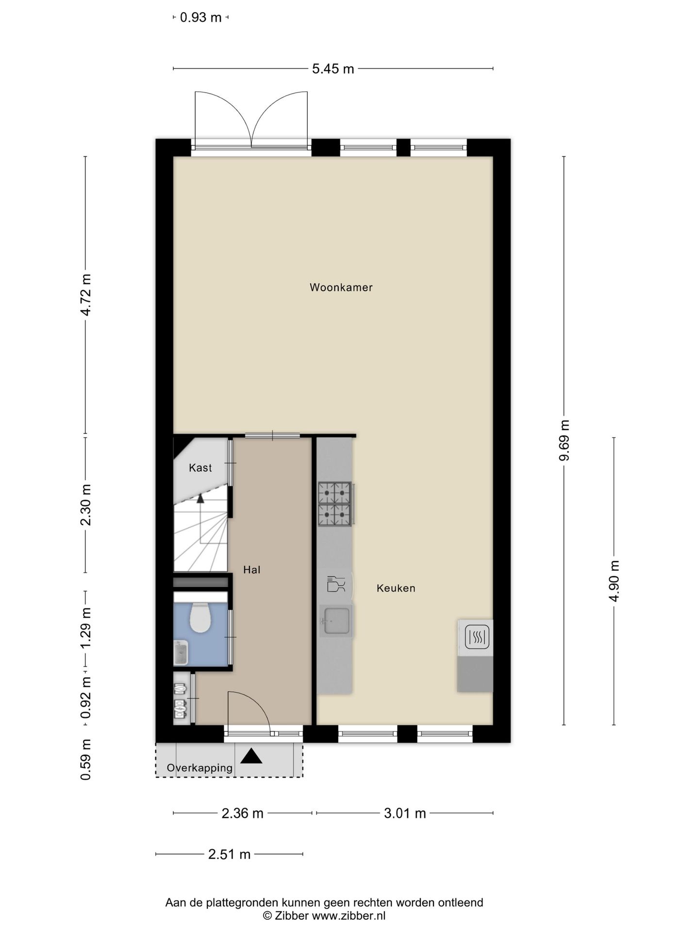 Spacious move-in ready terraced home with six bedrooms near Enschede city centre — 50
