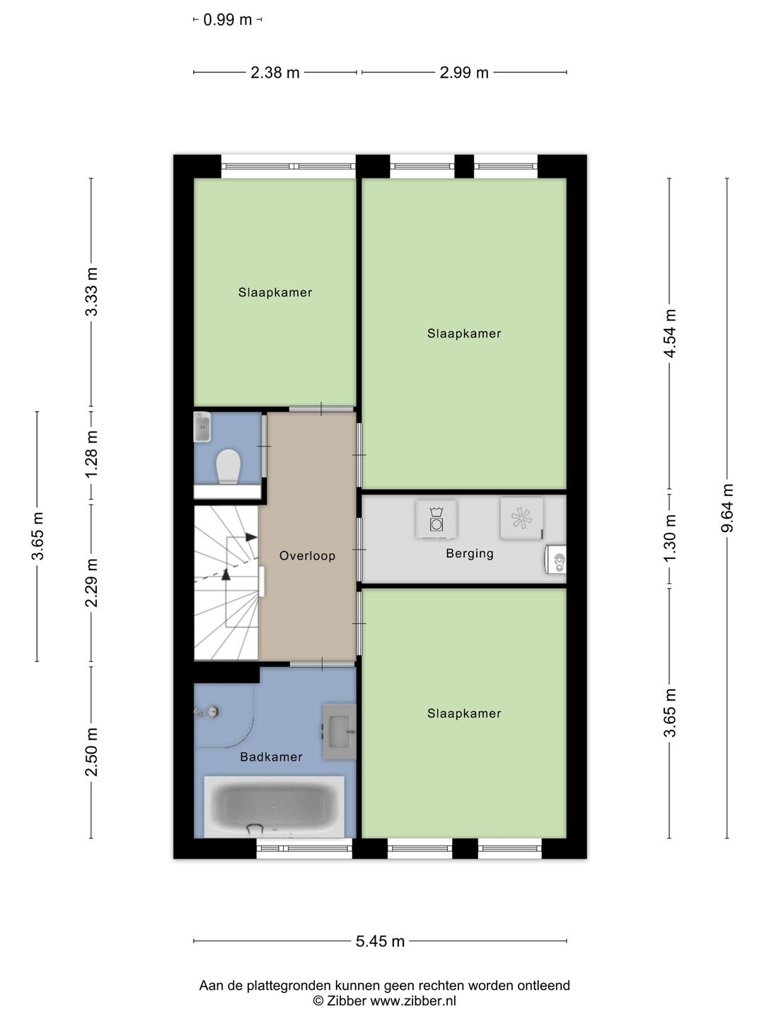 Spacious move-in ready terraced home with six bedrooms near Enschede city centre — 52