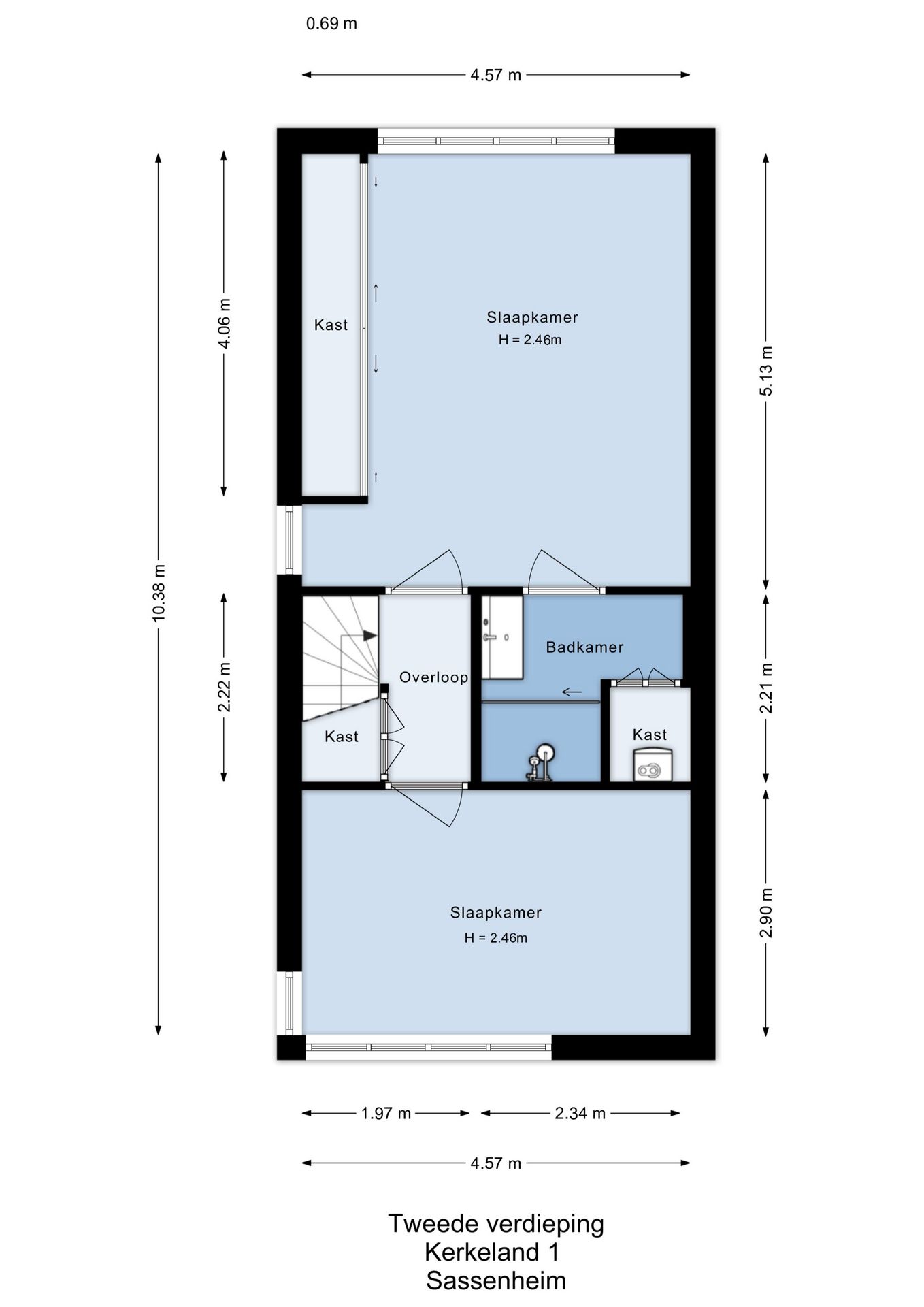 Spacious Move-In Ready Corner Home with 6 Bedrooms in Family-Friendly Sassenheim — 79
