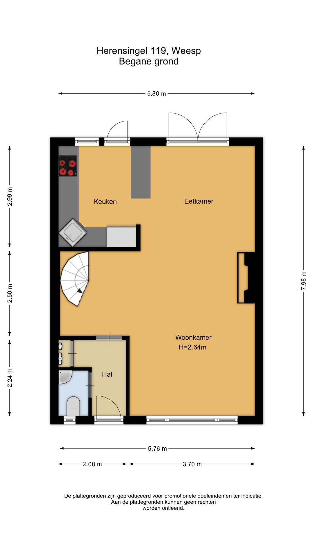 Foto 7 van Herensingel 119