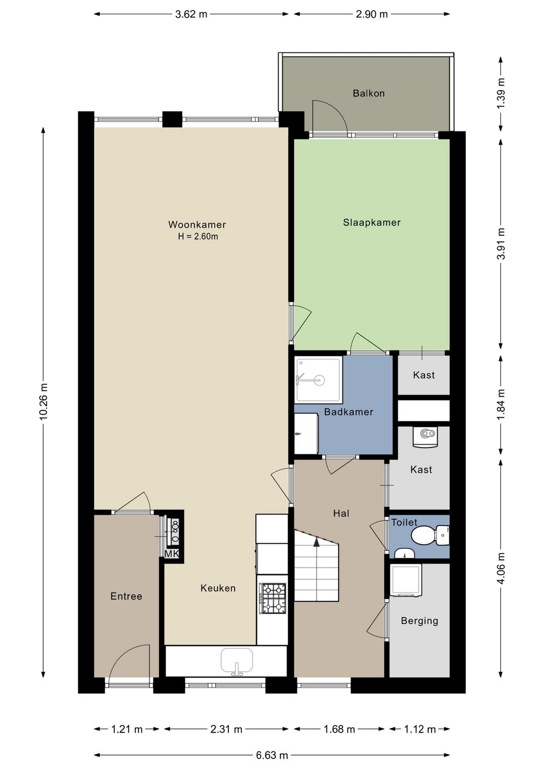 Spacious Maisonnette with Green Views in Quiet Zutphen Neighborhood — 37
