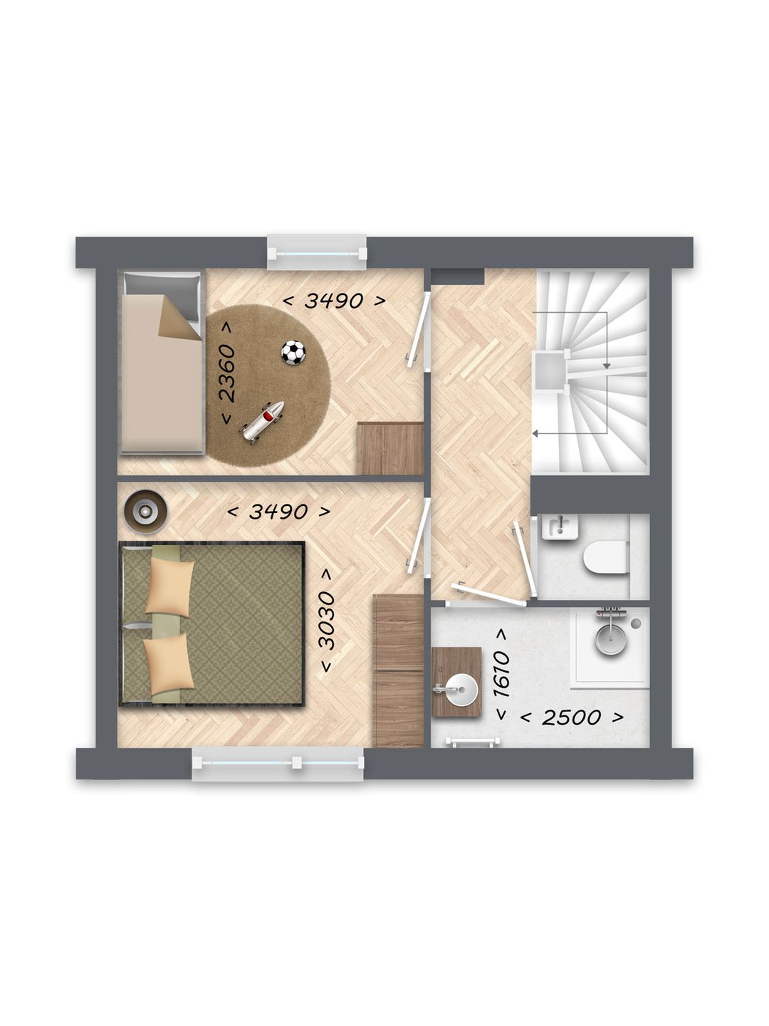 Foto 7 van Rijwoning (Bouwnr. 51)