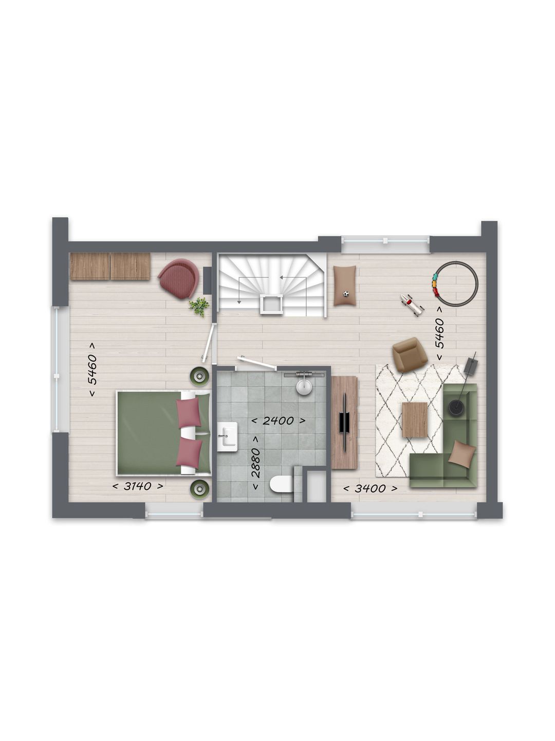 Foto 7 van Herenhuis (Bouwnr. 38)