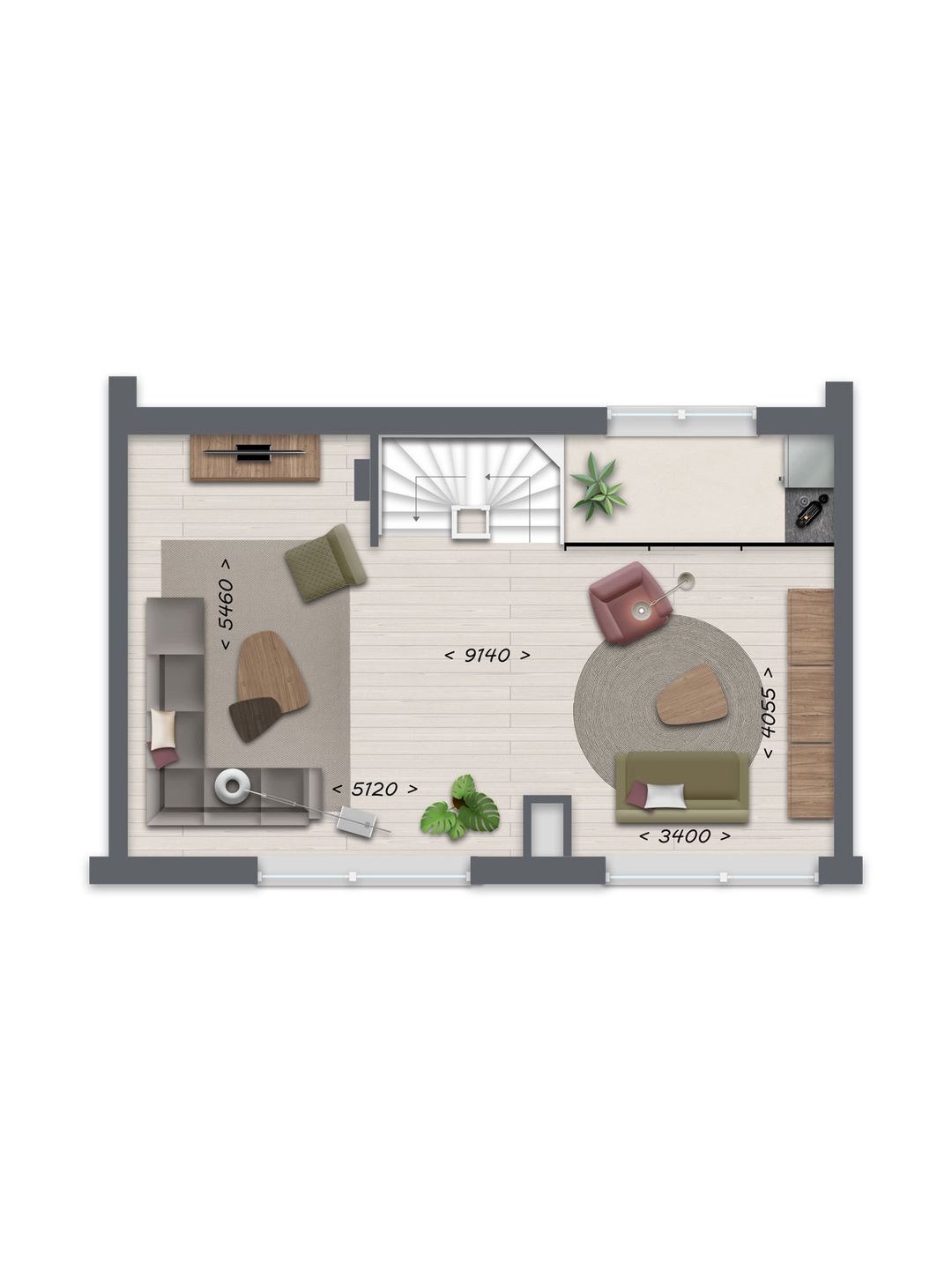 Foto 7 van Stadsvilla (Bouwnr. 42)