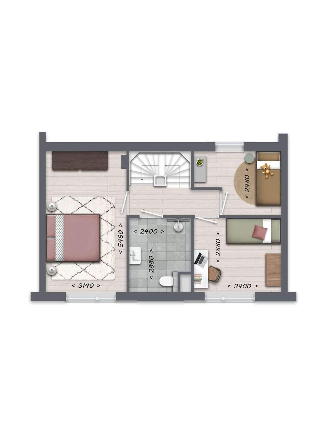 Foto 8 van Stadsvilla (Bouwnr. 42)