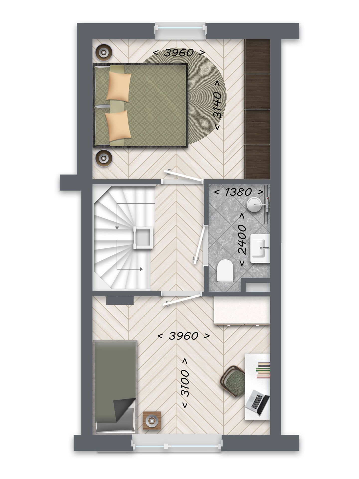 Foto 9 van Herenhuis (Bouwnr. 43)