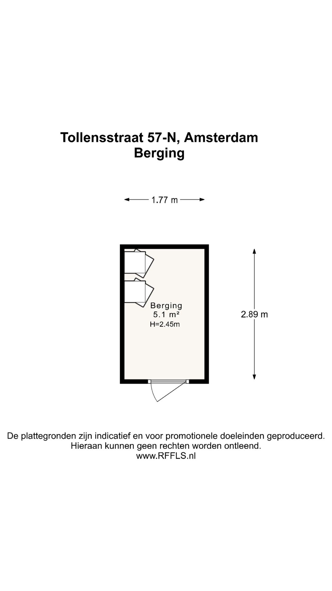 Foto 31 van Tollensstraat 57-N
