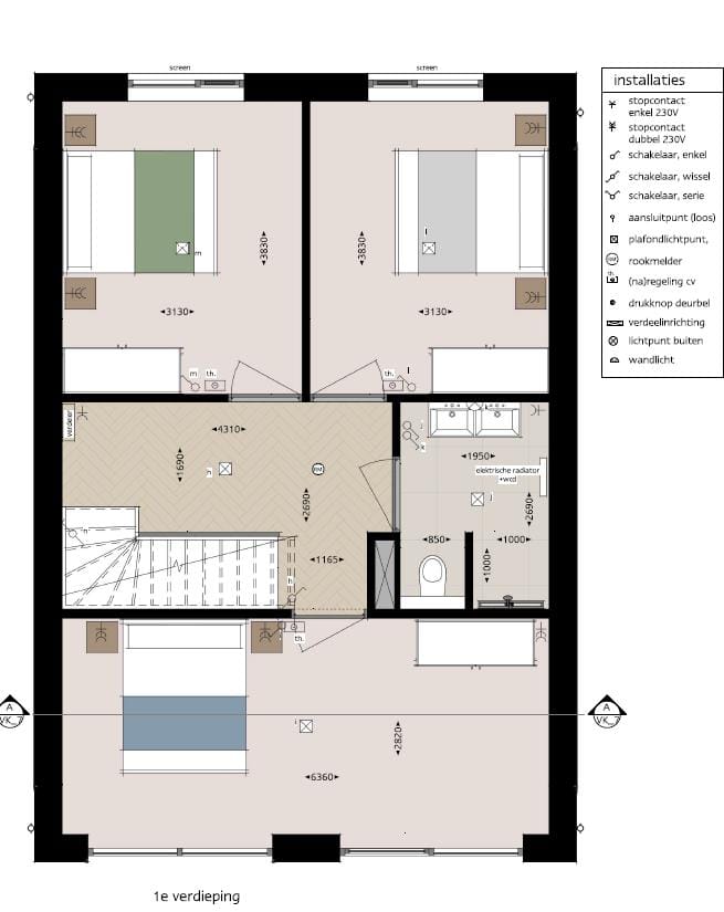 Foto 10 van Unieke vrijstaande villa met garage (Bouwnr. 5)