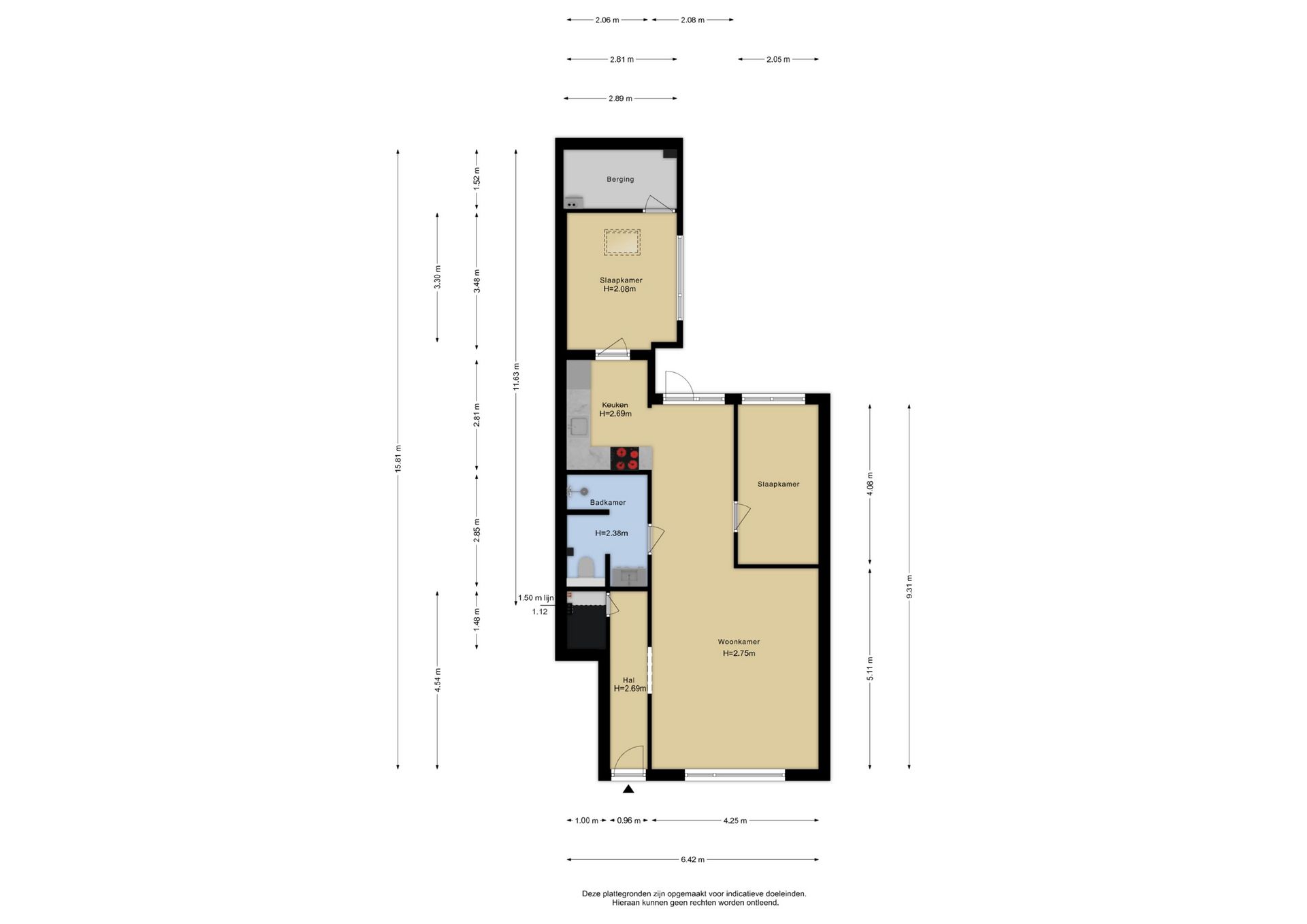 Renovated ground floor apartment with garden in Houtwijk — 39