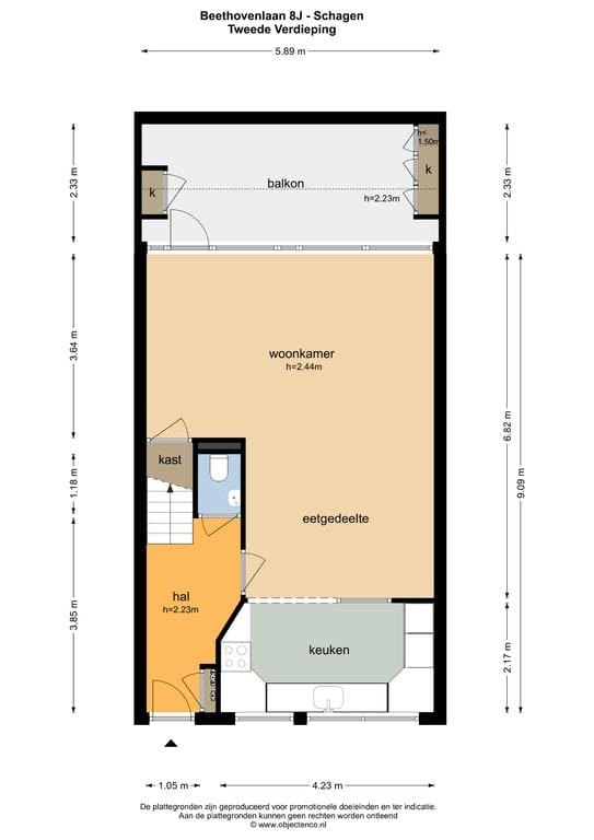 Foto 36 van Beethovenlaan 8-J