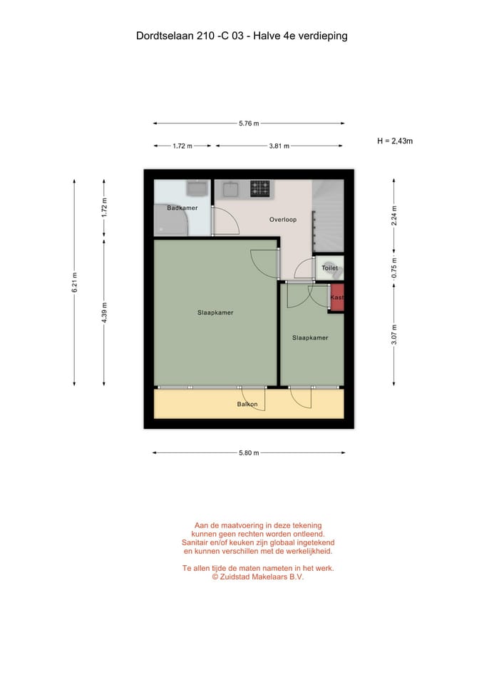 Foto 32 van Dordtselaan 210-C03